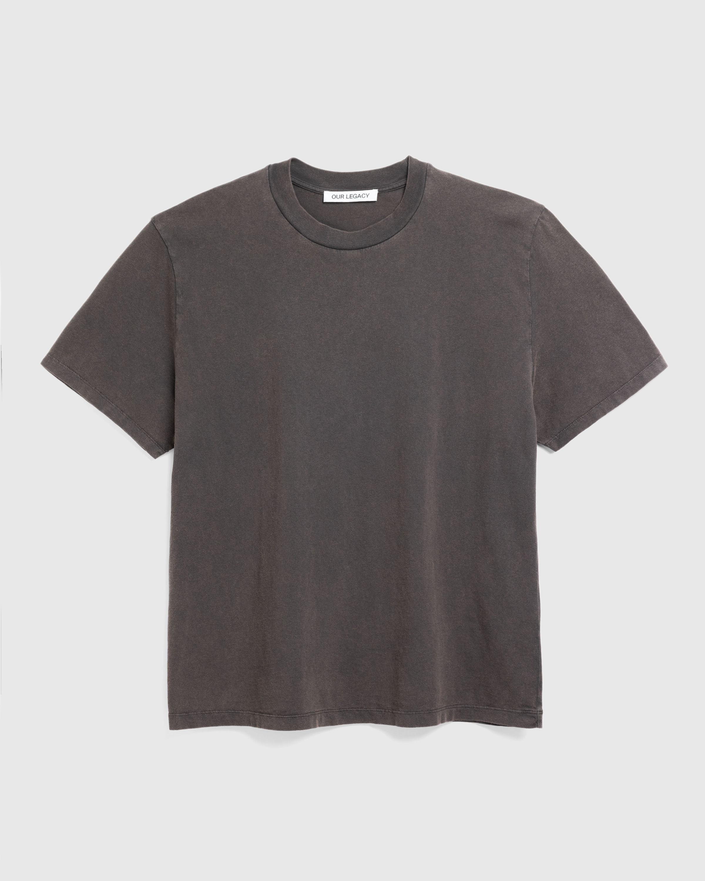 Our Legacy – Box T-Shirt Sulphur Black Legacy Jersey - Tops - Black - Image 1