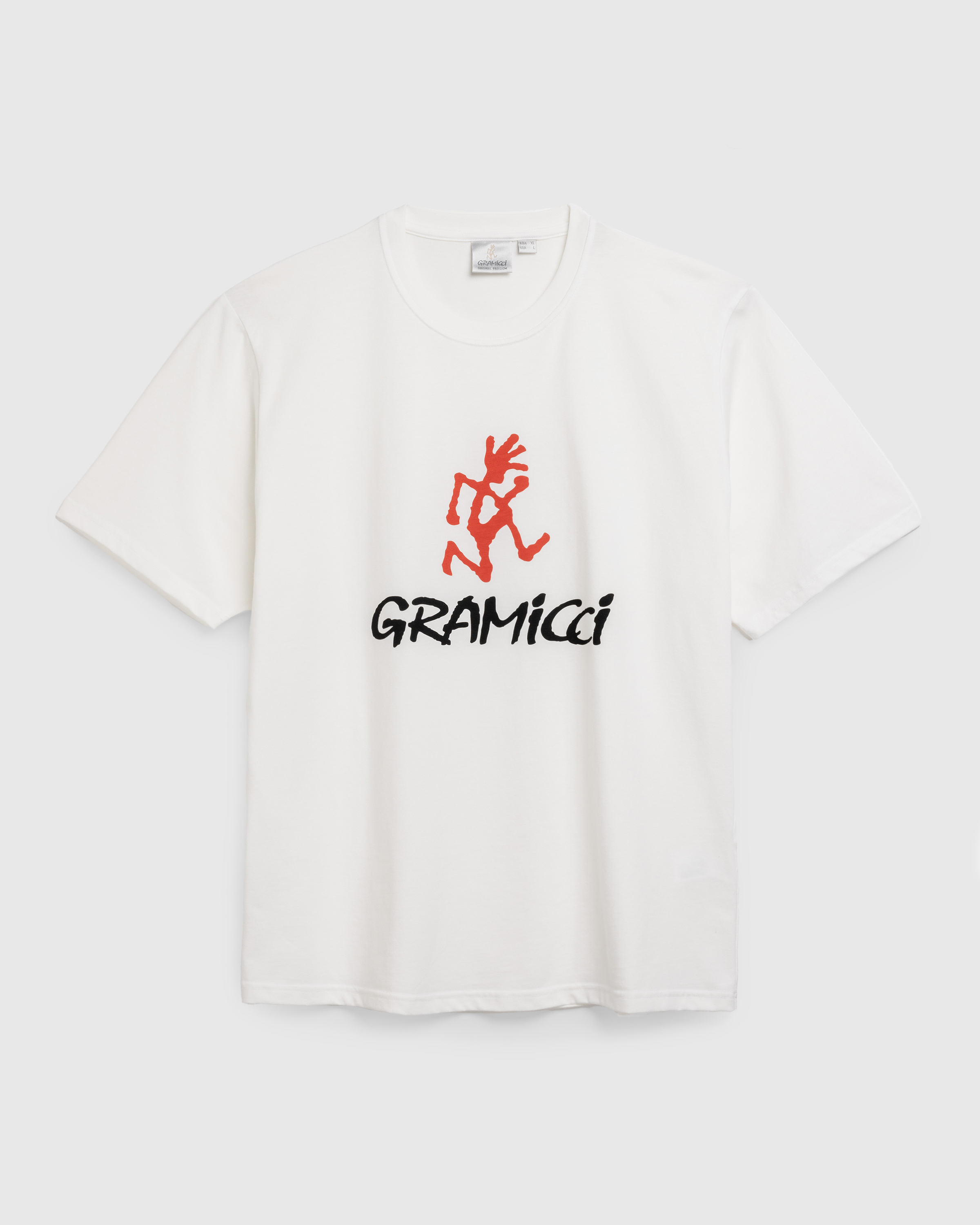 Gramicci – Logo Tee White - Tops - White - Image 1