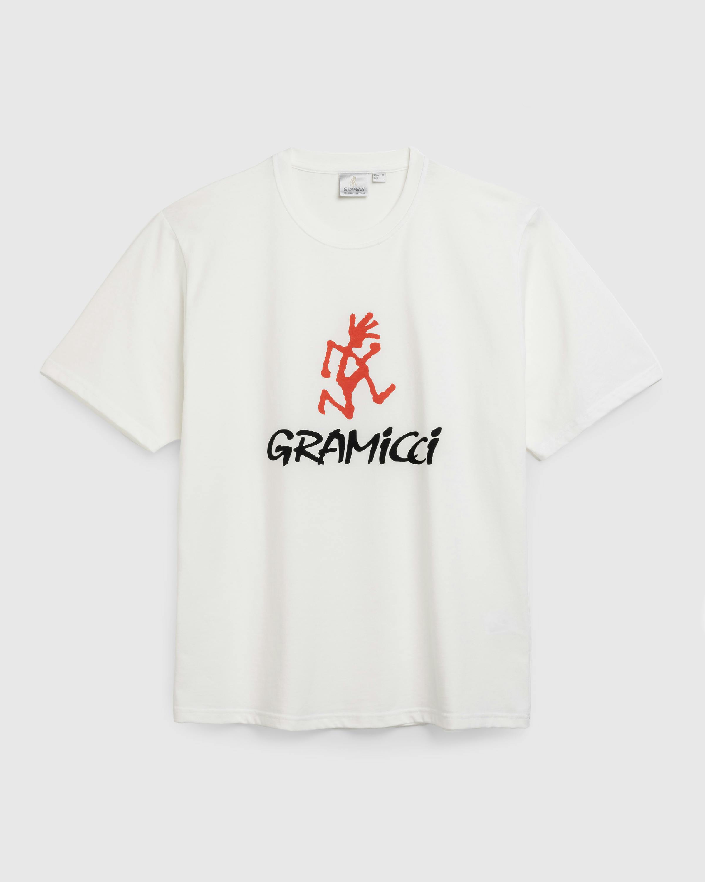 Gramicci – Logo Tee White - Tops - White - Image 1