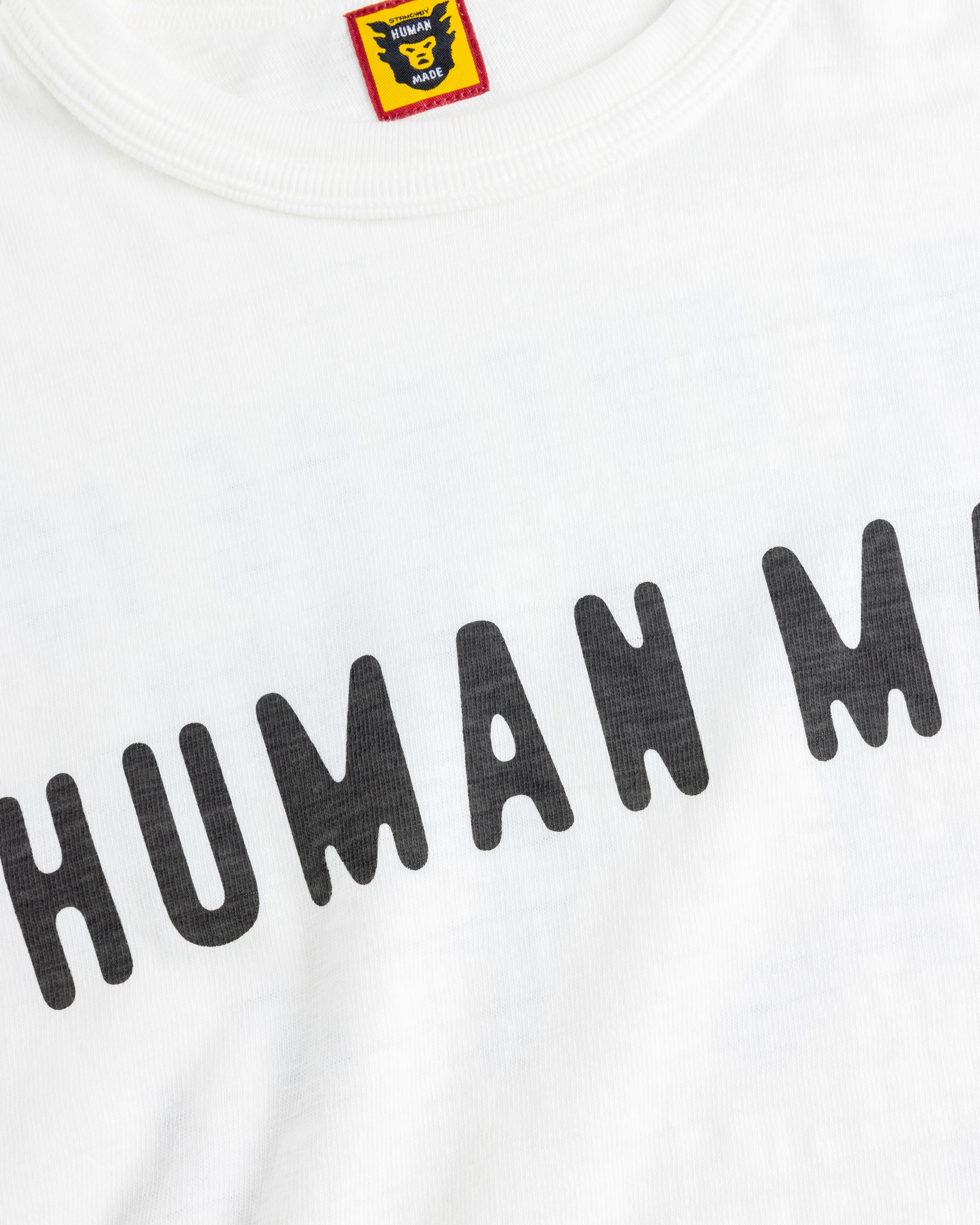 Human Made – Graphic L/S T-Shirt White - T-Shirts - White - Image 5