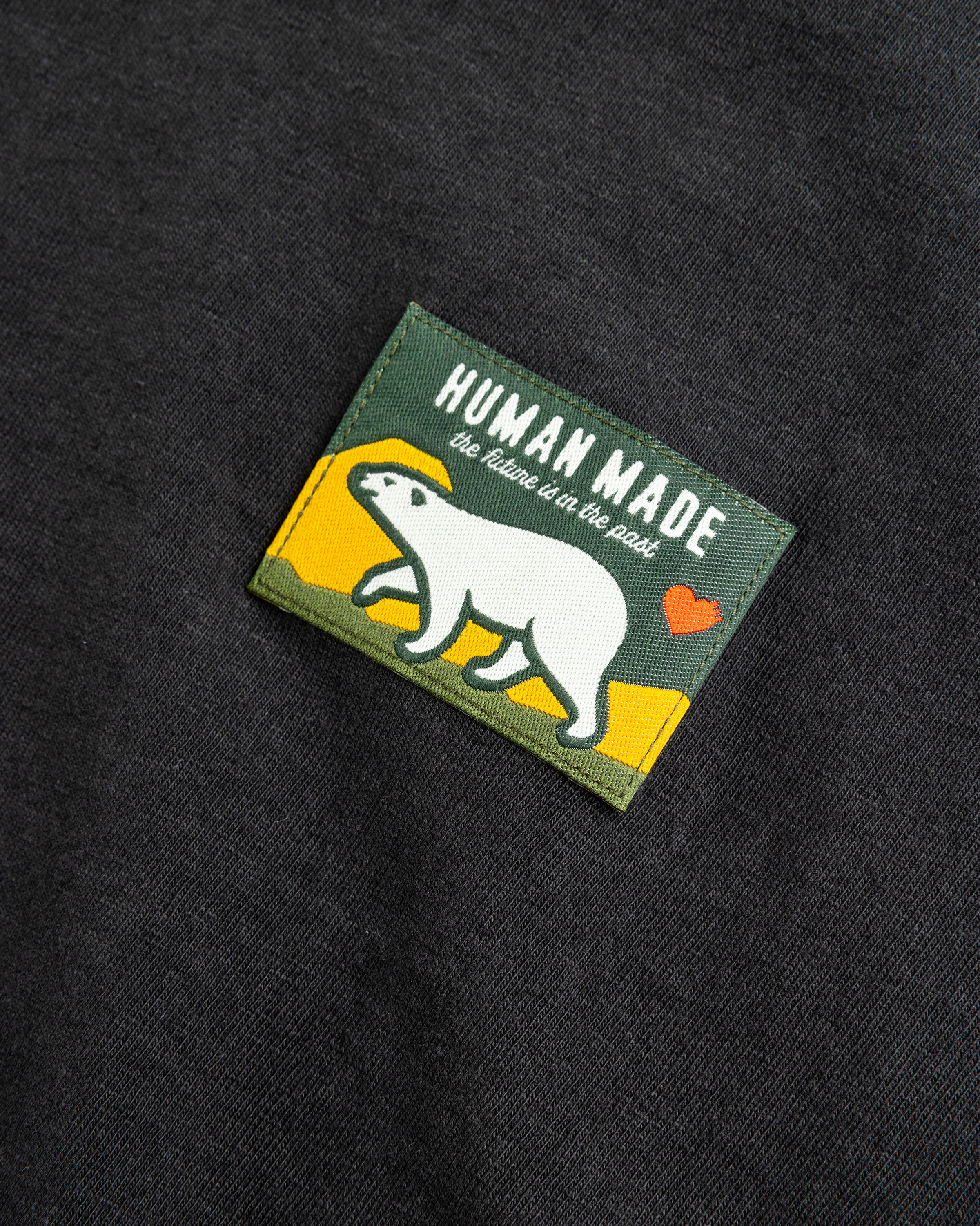 Human Made – Graphic L/S T-Shirt Black - T-Shirts - Black - Image 6