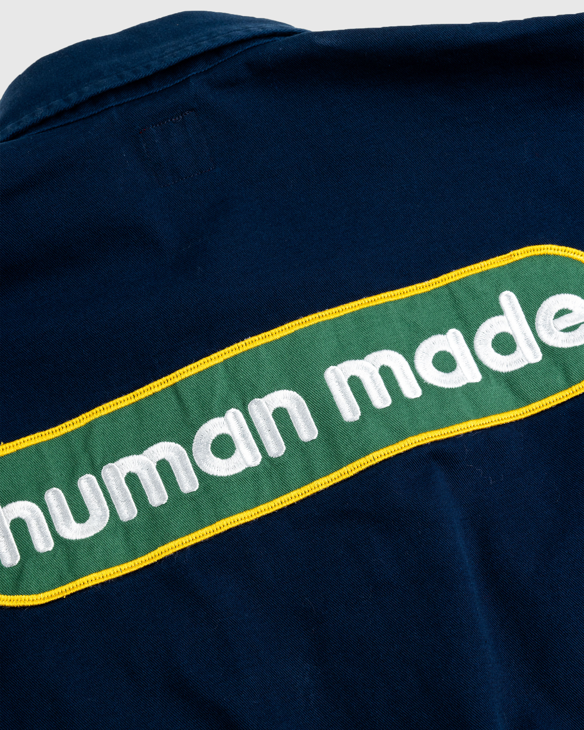 Human Made – Crazy Work Shirt Navy - Longsleeve Shirts - Blue - Image 5