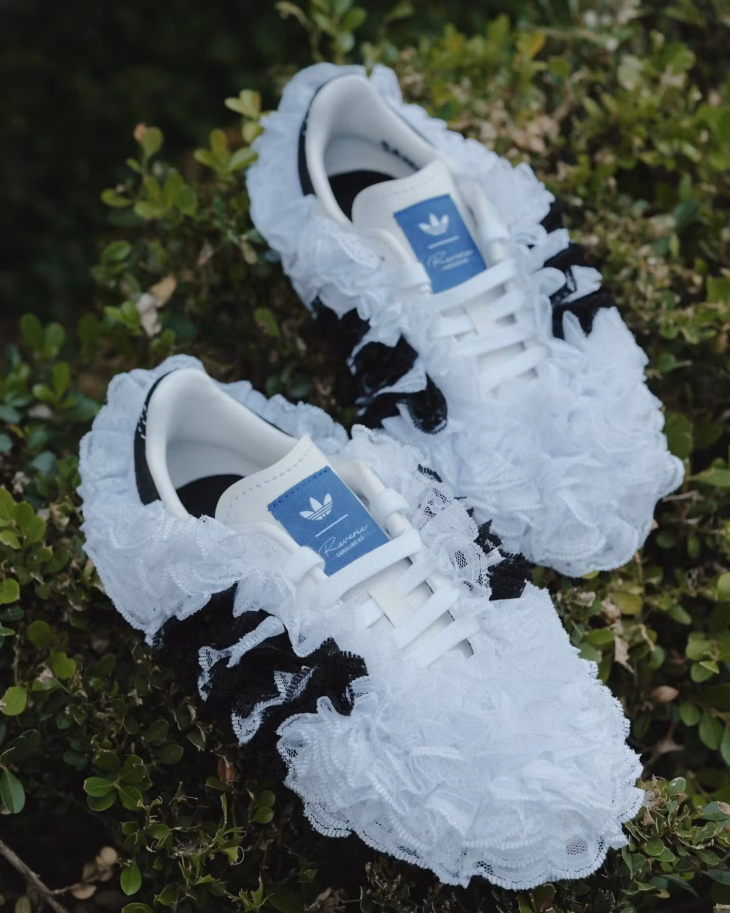 Caroline Hu's adidas Sambas Are Like Loofahs for the Feet