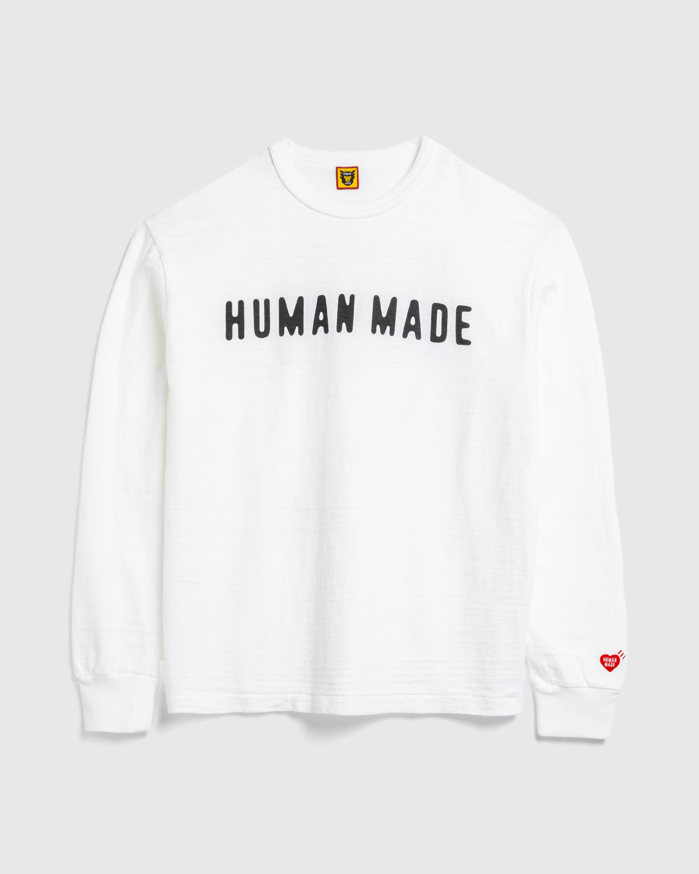 Human Made – Graphic L/S T-Shirt White - T-Shirts - White - Image 1