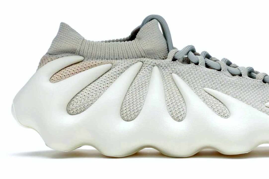 YEEZY 450 sneaker in white colorway