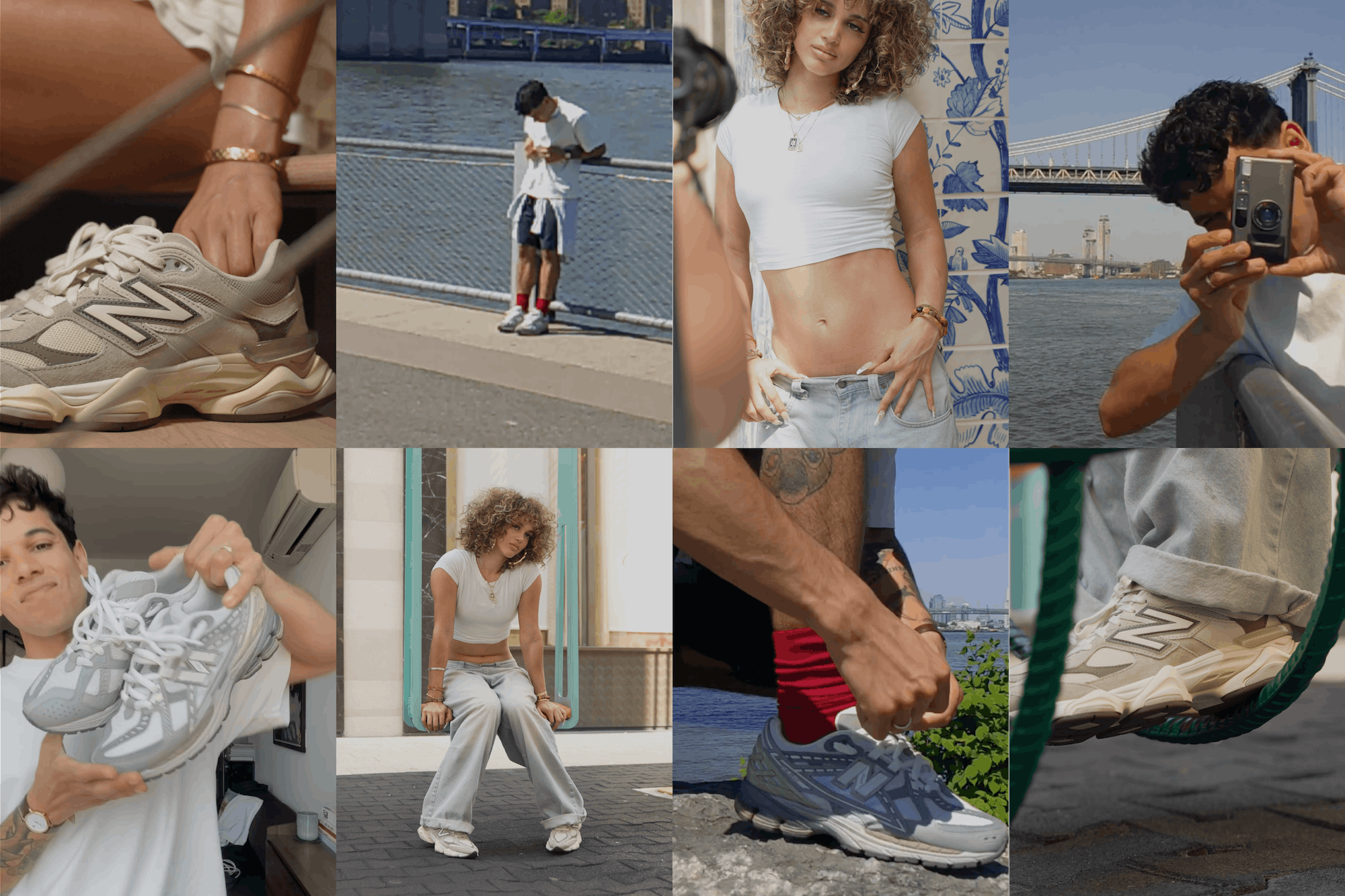 Highsnobiety features Justn Lopez and Maleigh Zan in Next Up with New Balance series