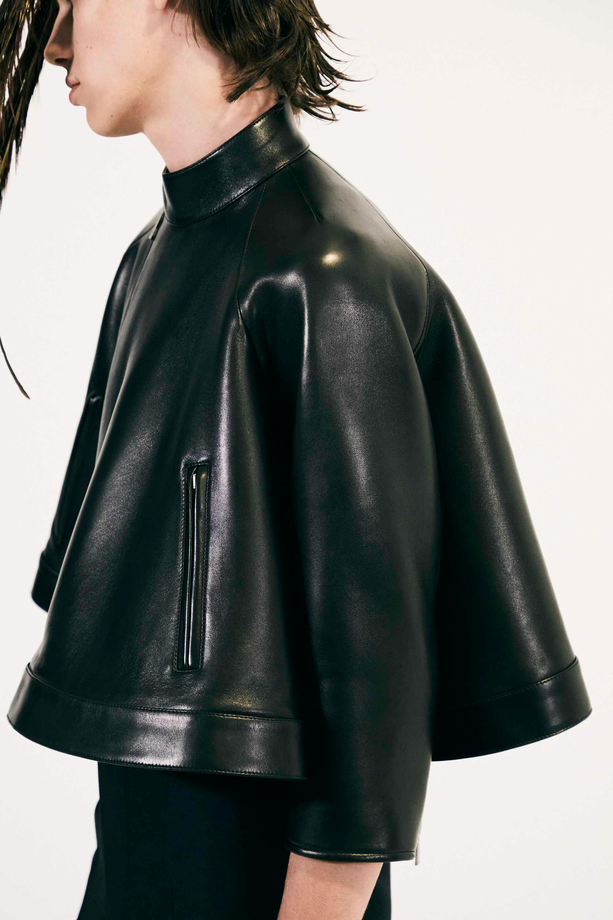 backstage at LOEWE SS25 menswear