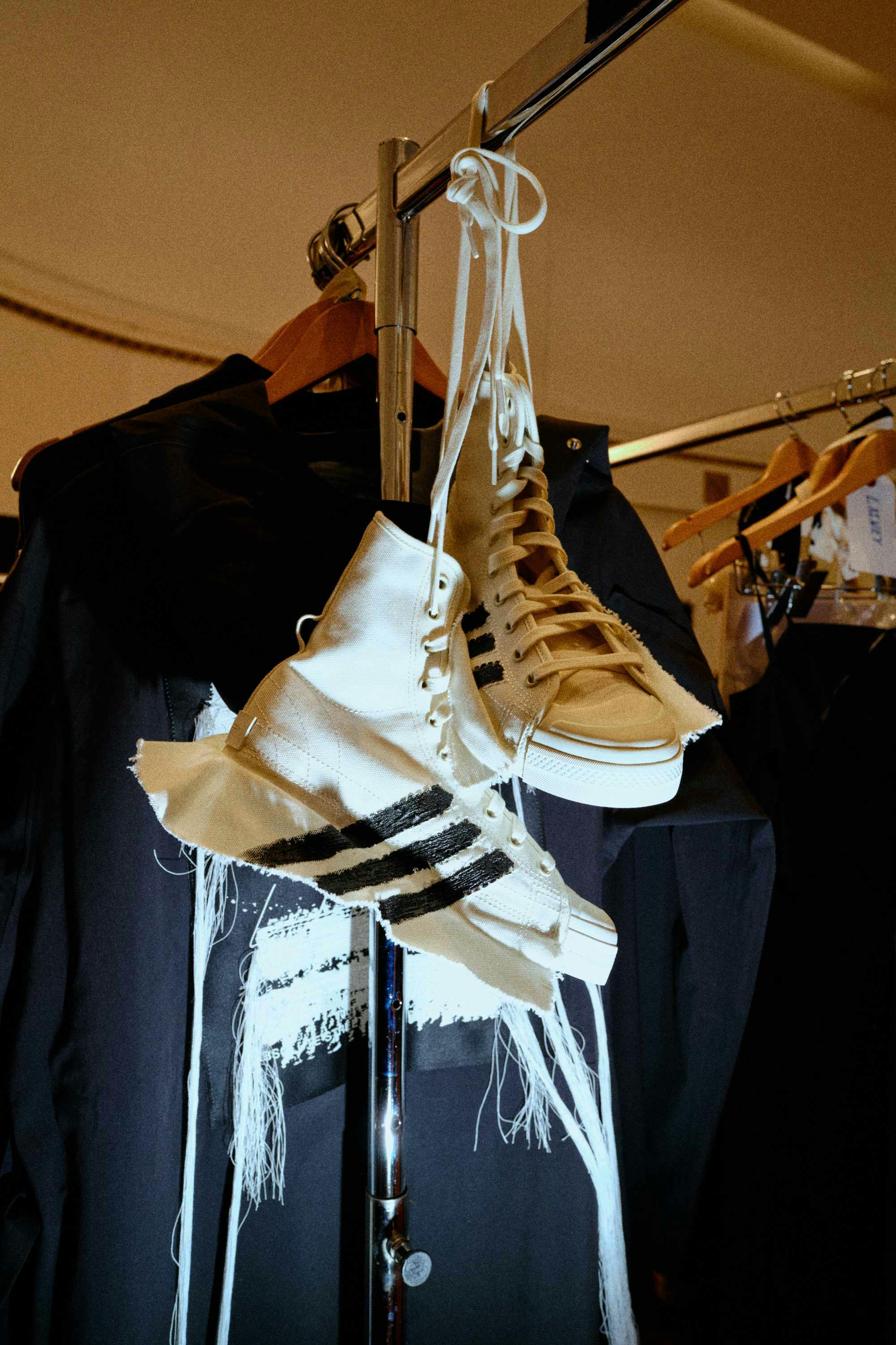 adidas Y3's Spring/Summer 2025 shoes and clothes at Paris Fashion Week