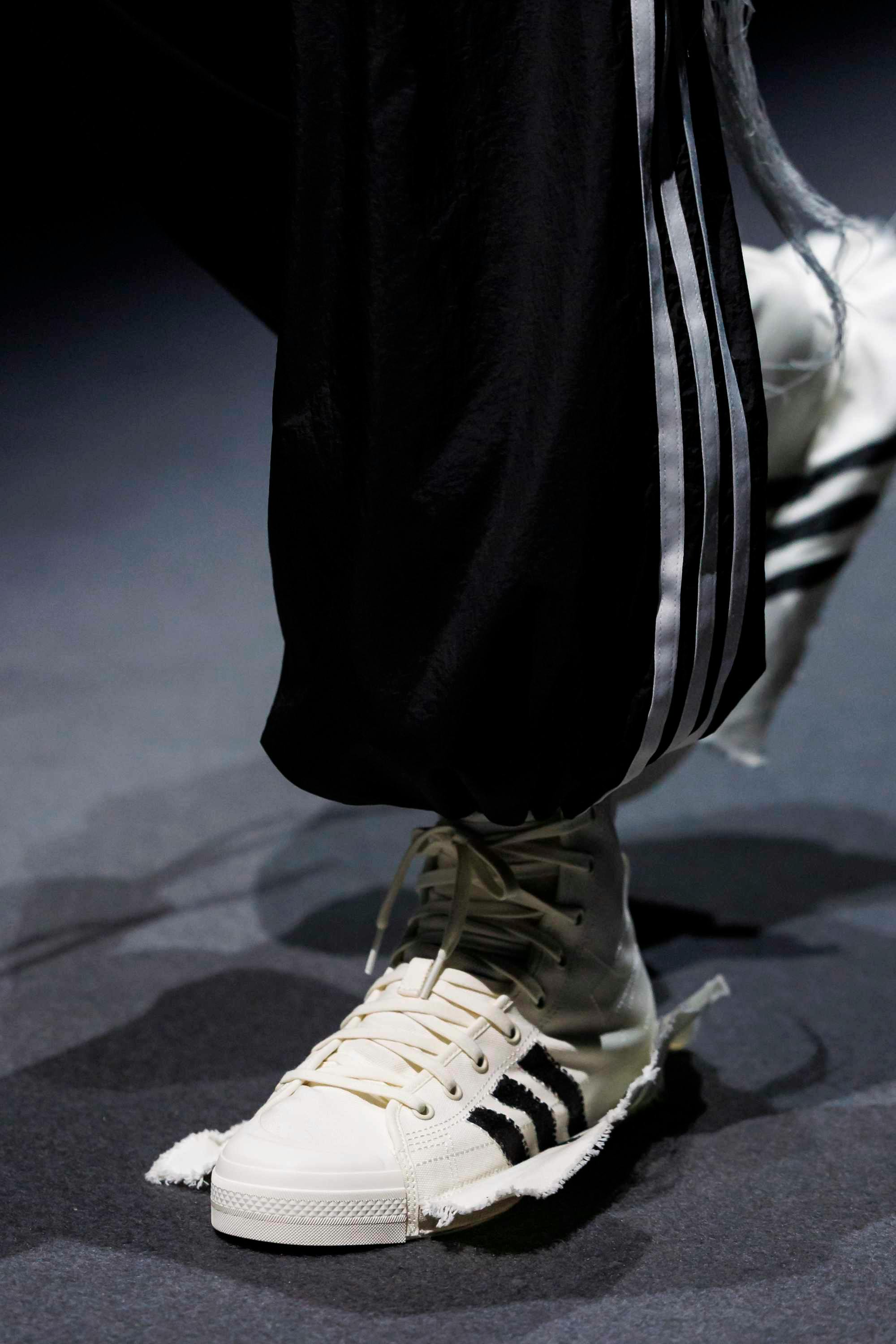 adidas Y3's Spring/Summer 2025 shoes and clothes at Paris Fashion Week