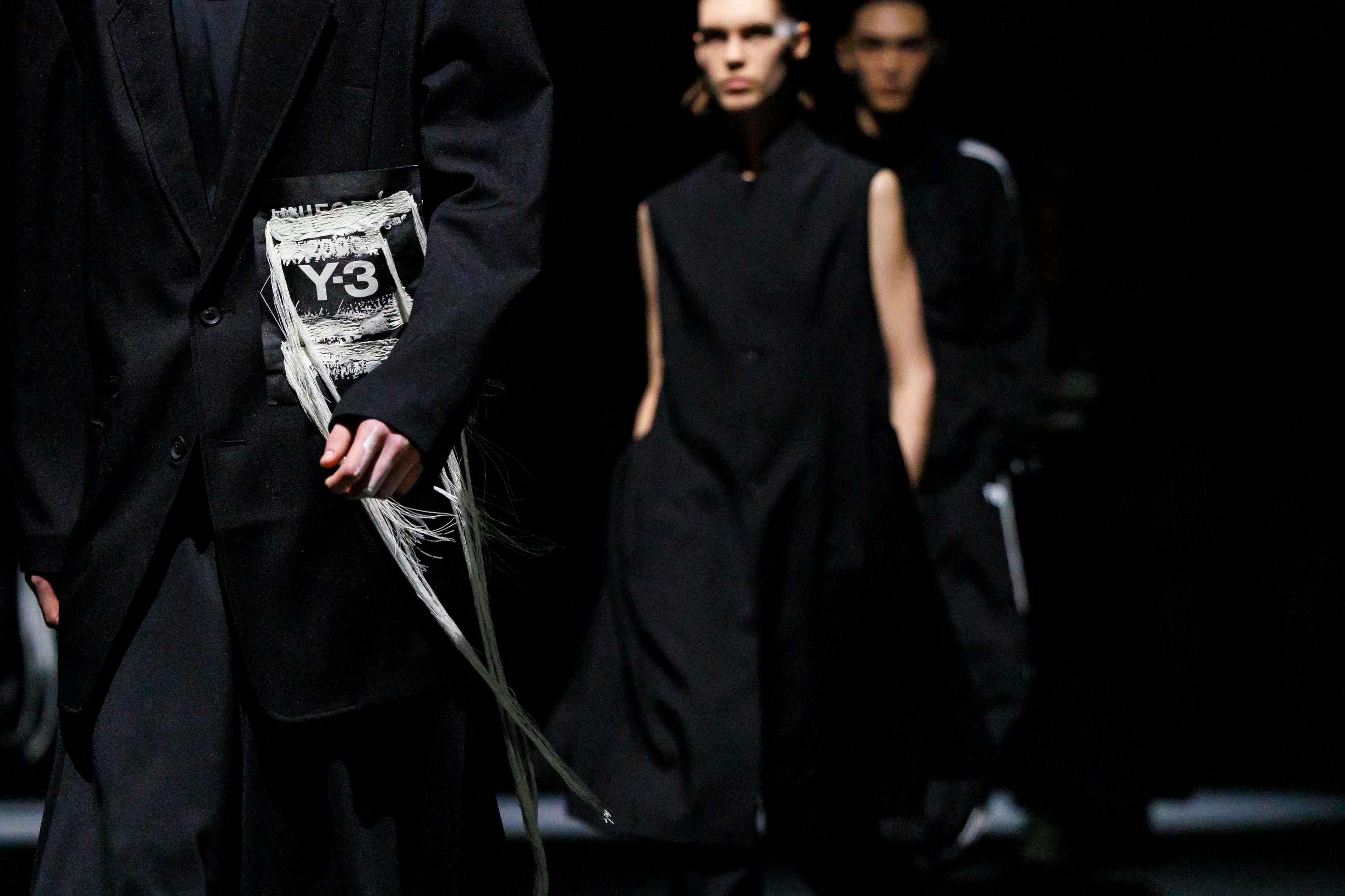 adidas Y3's Spring/Summer 2025 shoes and clothes at Paris Fashion Week