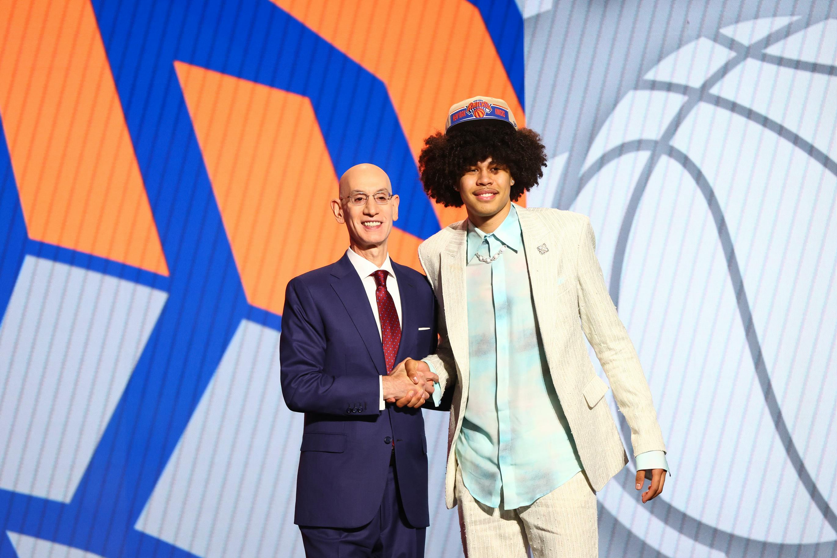 Kyshawn George NBA Draft outfit
