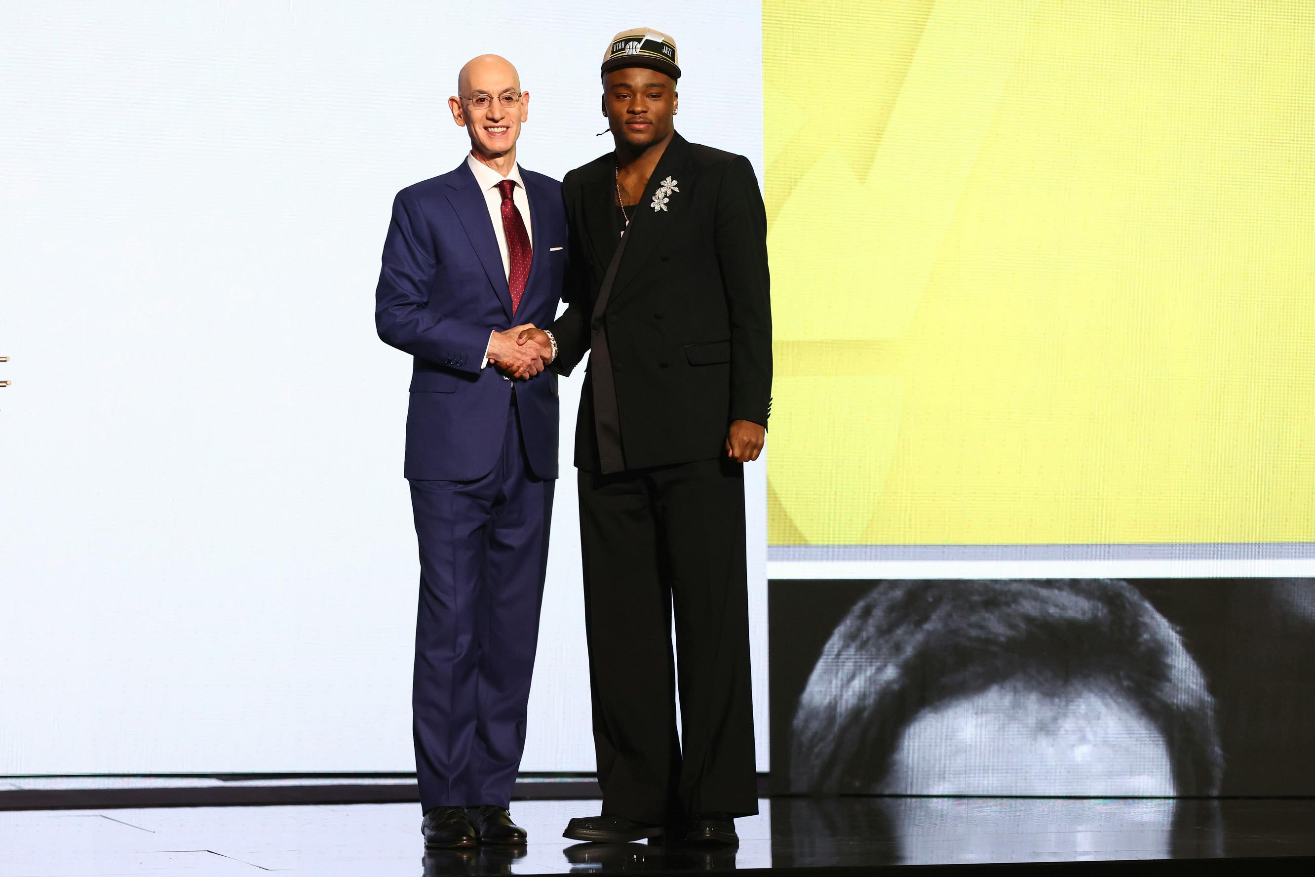 Isaiah Collier NBA Draft outfit