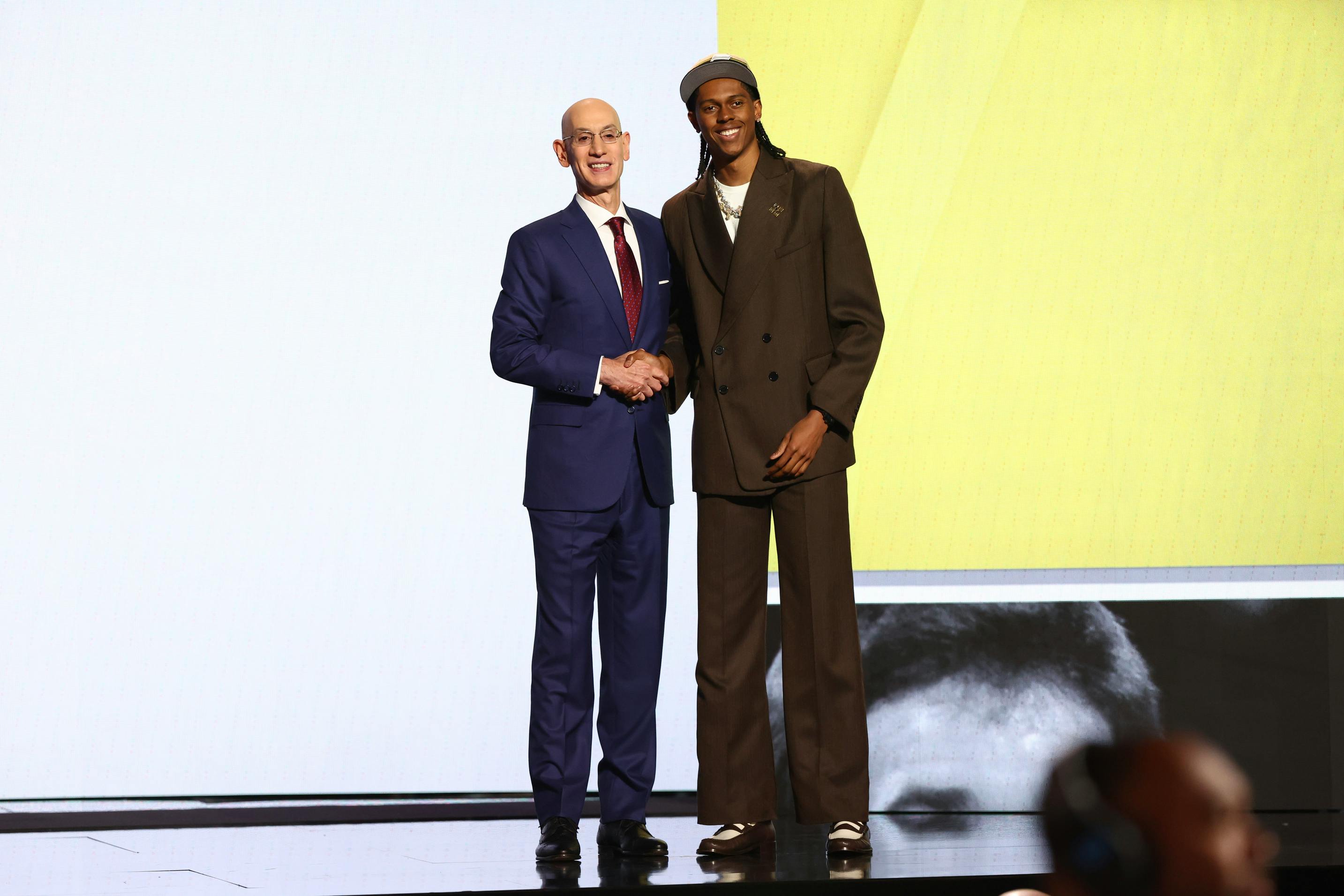 Cody Williams NBA Draft outfit