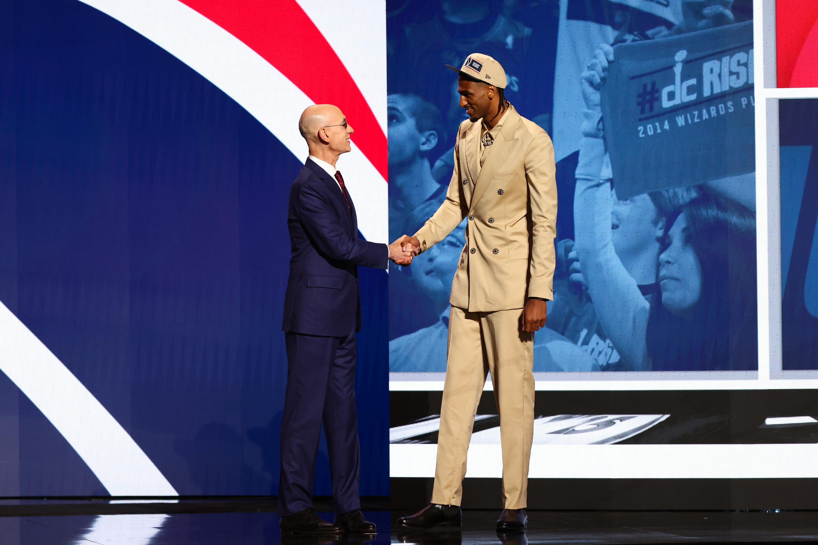 Alex Sarr NBA Draft outfit