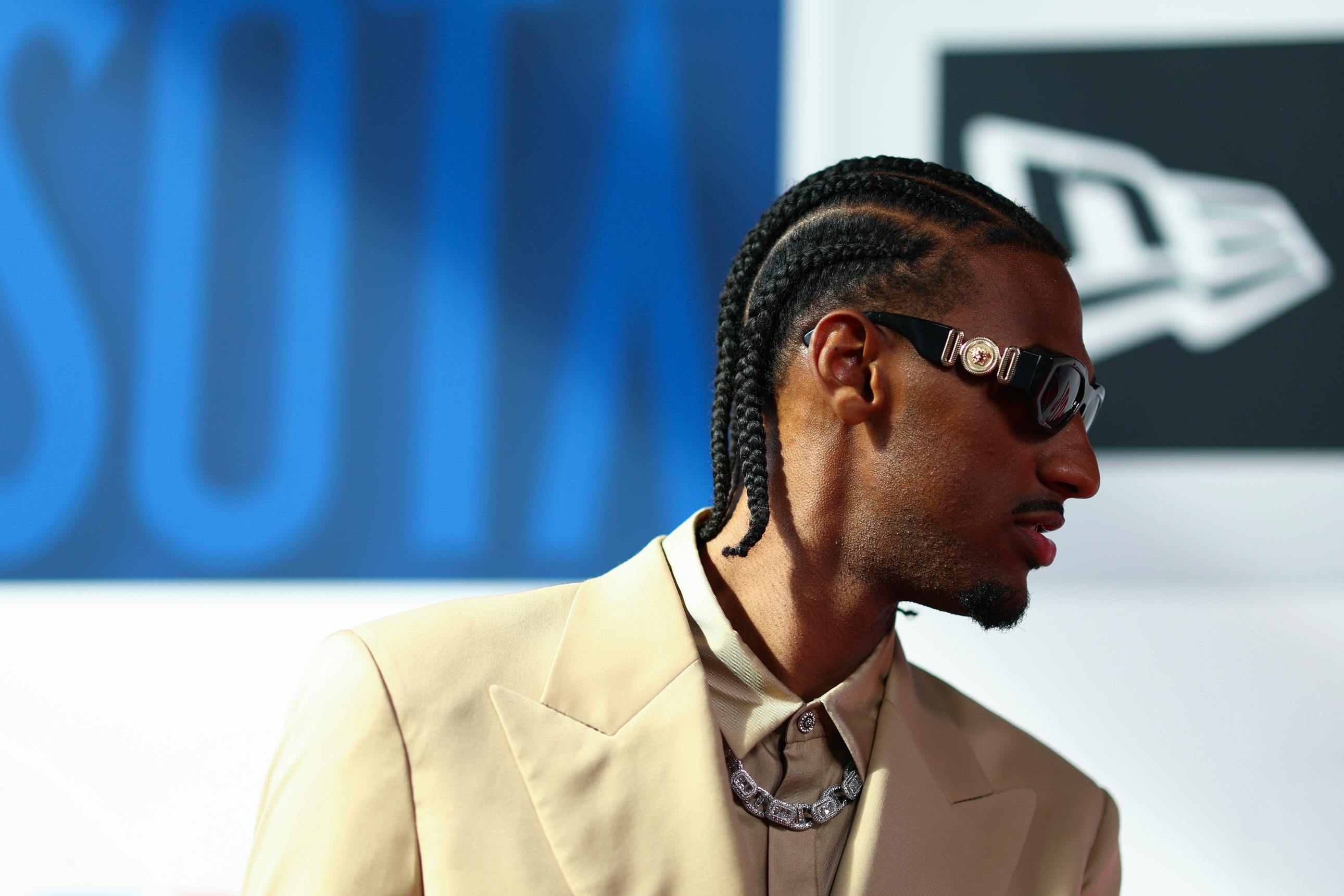 Alex Sarr NBA Draft outfit