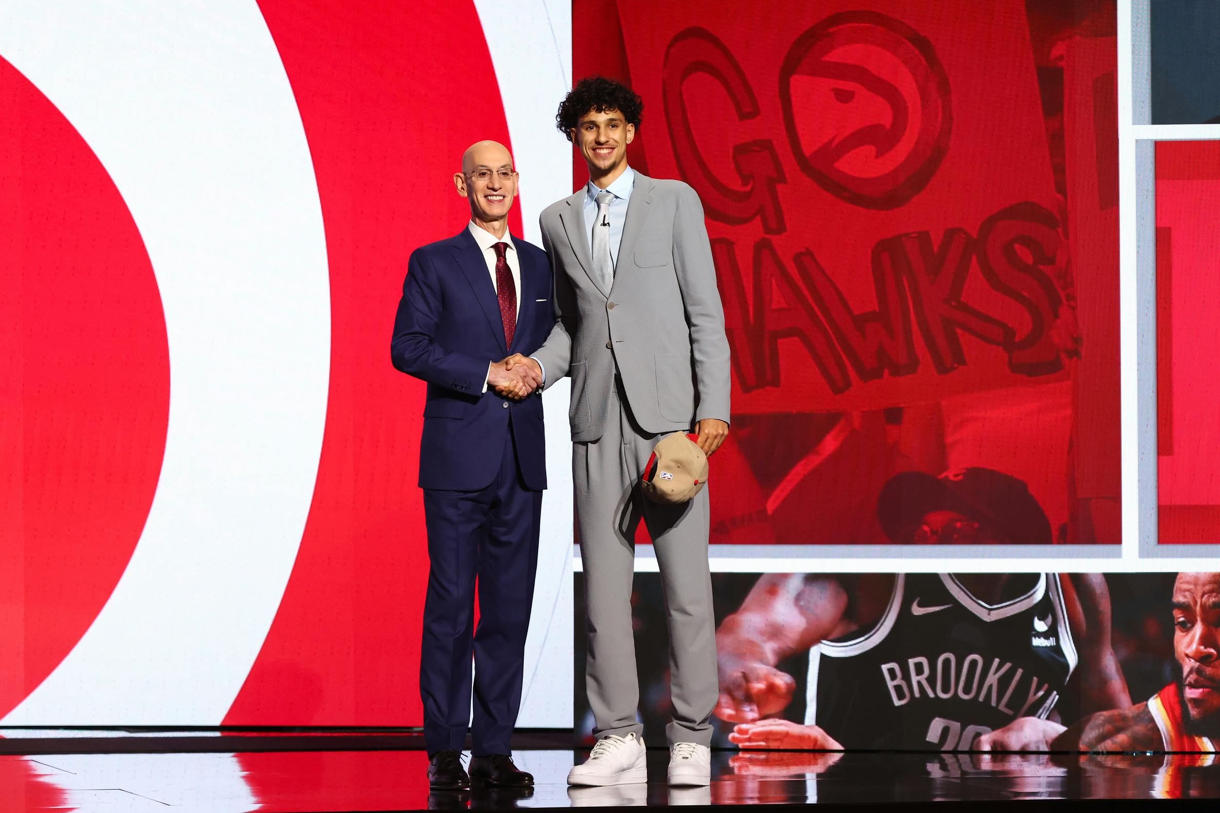 Zaccharie Risacher NBA Draft outfit