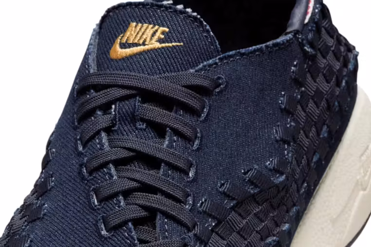 nike air footscape woven denim sneakers 2024