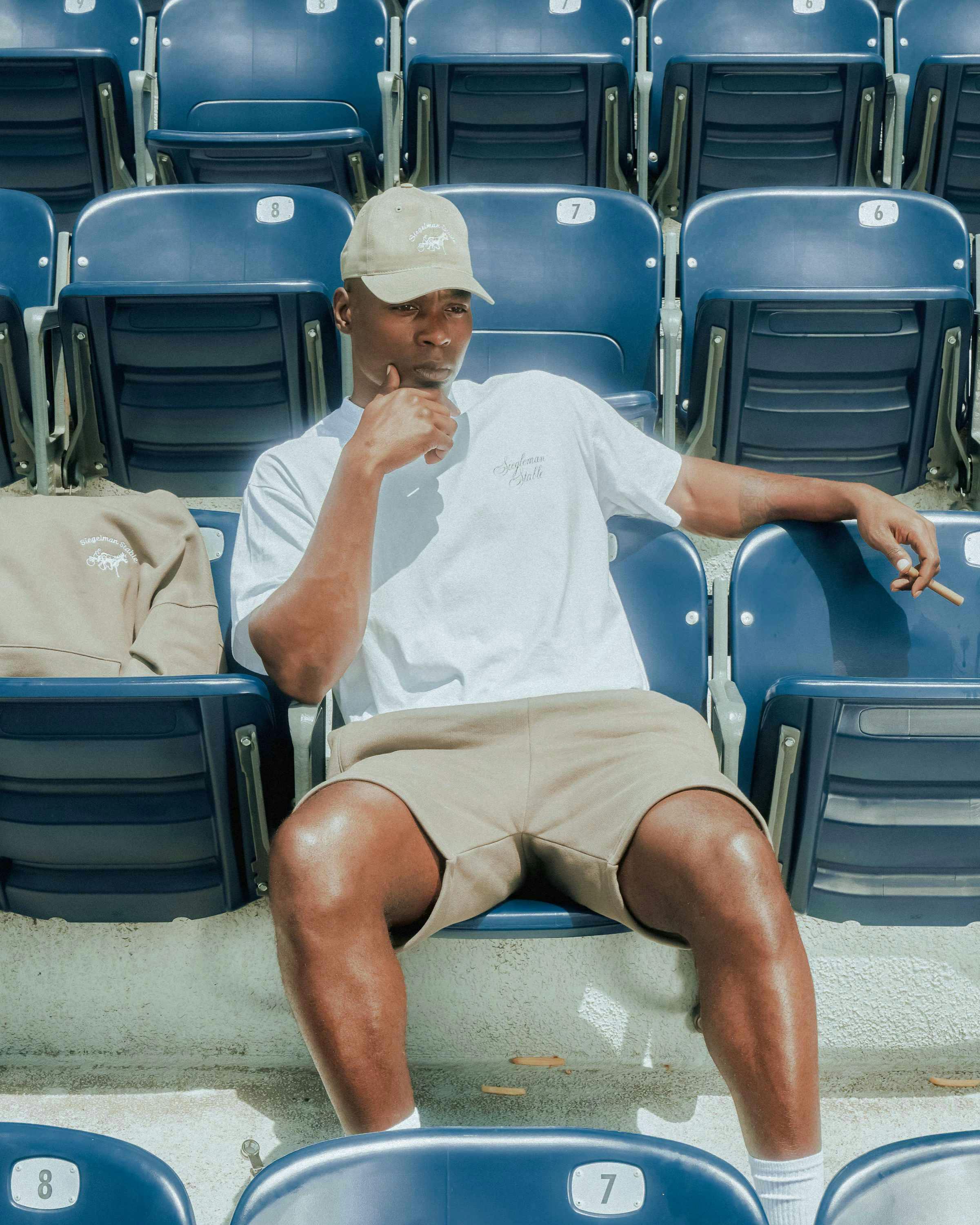 Siegelman Stable's summer 2024 hats and clothing collection worn by models