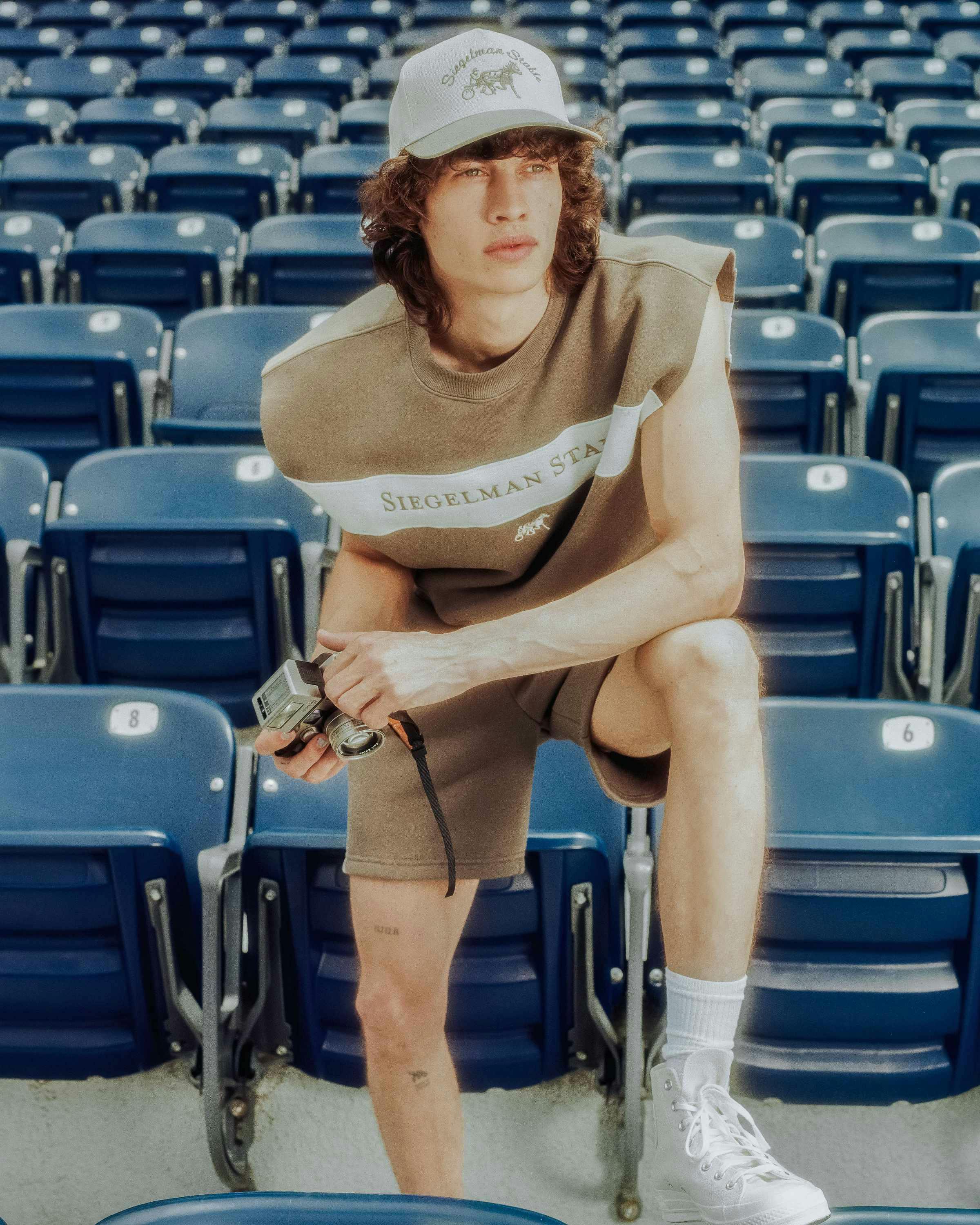 Siegelman Stable's summer 2024 hats and clothing collection worn by models
