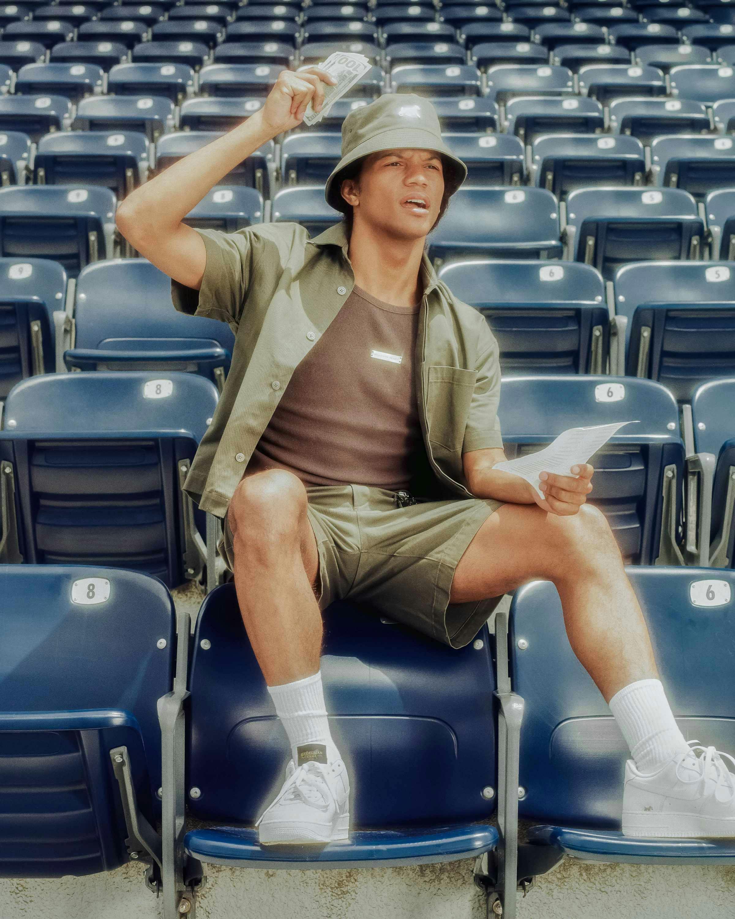 Siegelman Stable's summer 2024 hats and clothing collection worn by models