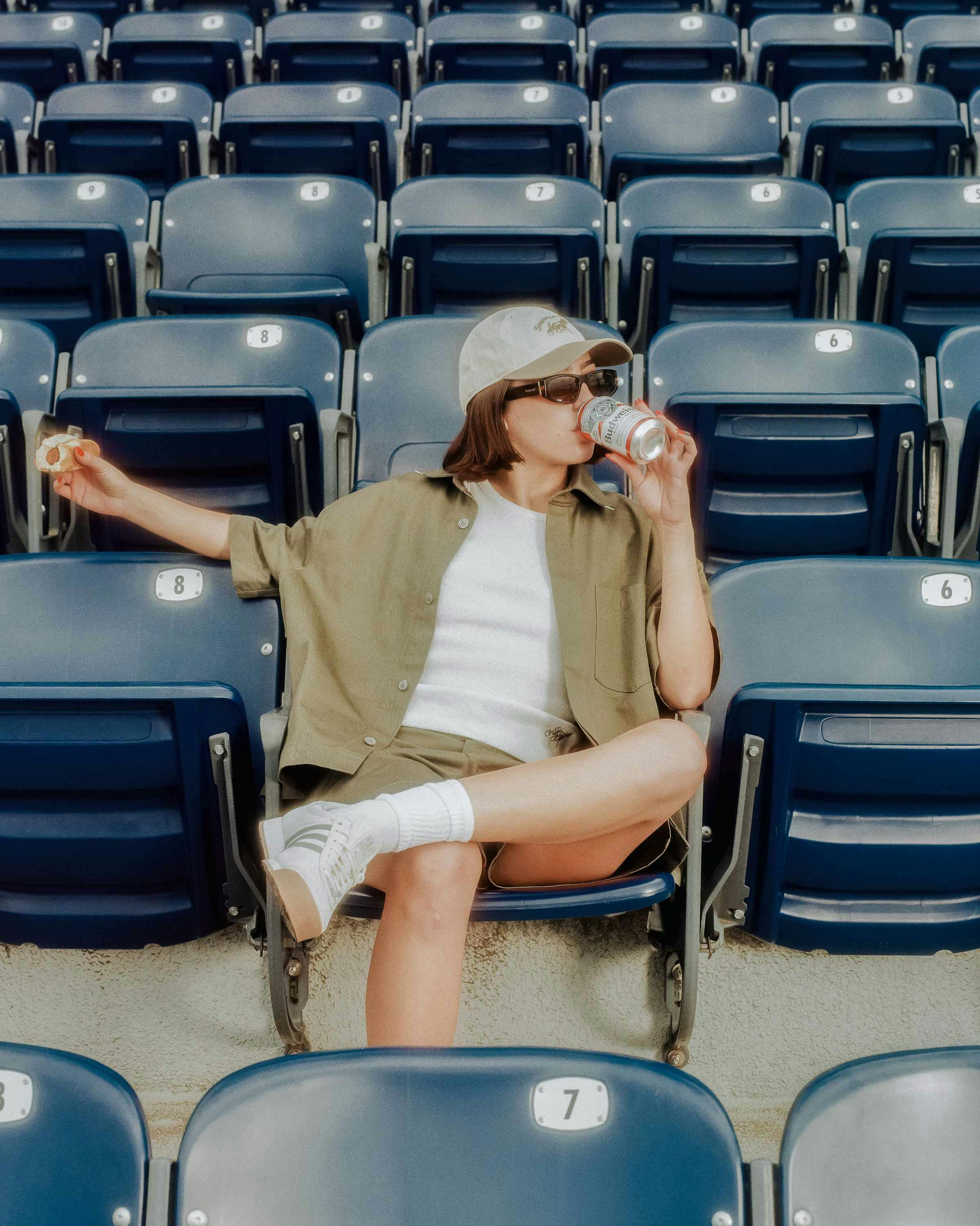 Siegelman Stable's summer 2024 hats and clothing collection worn by models