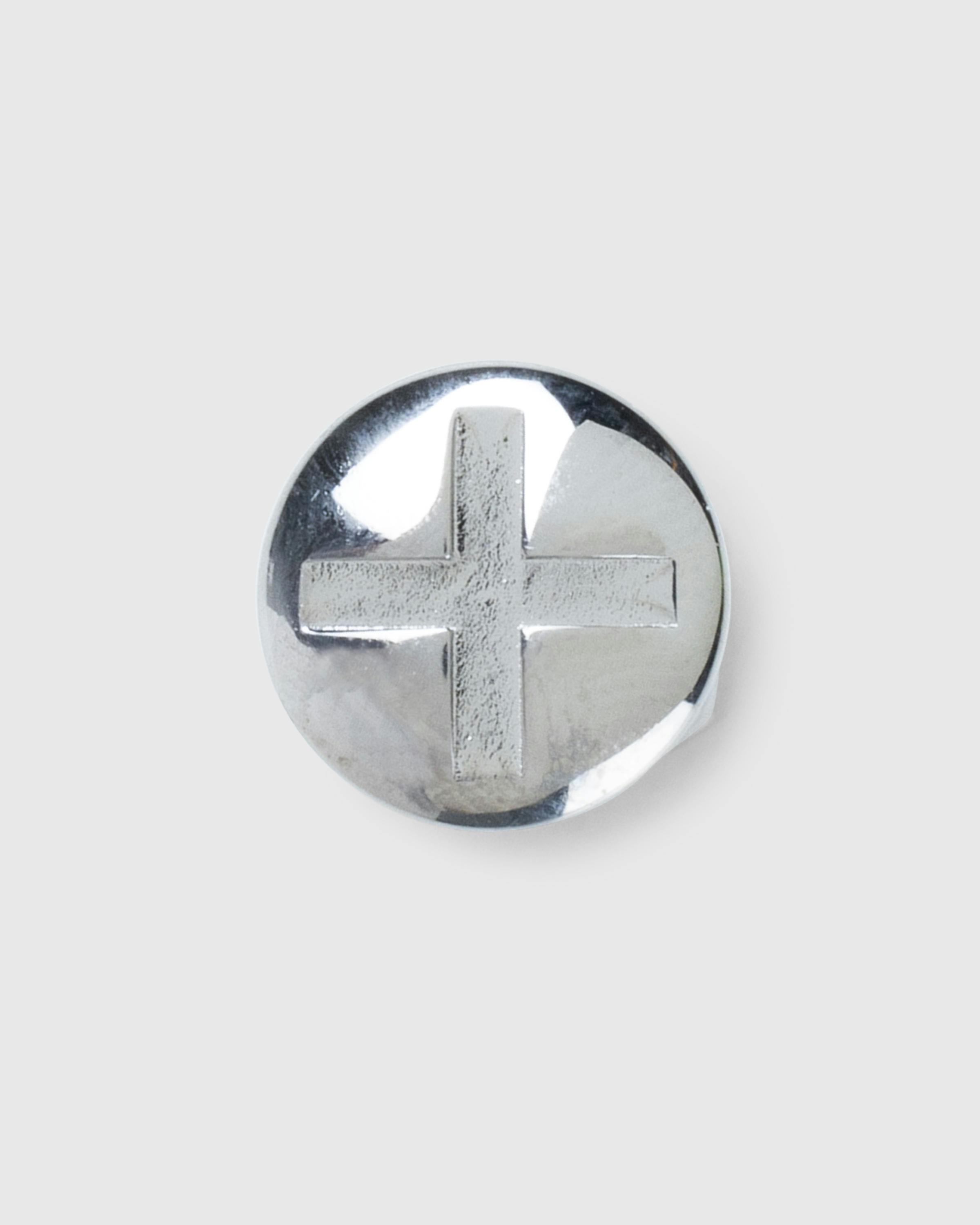 Maison Margiela – Bolt and Nut Screw Earring Palladio