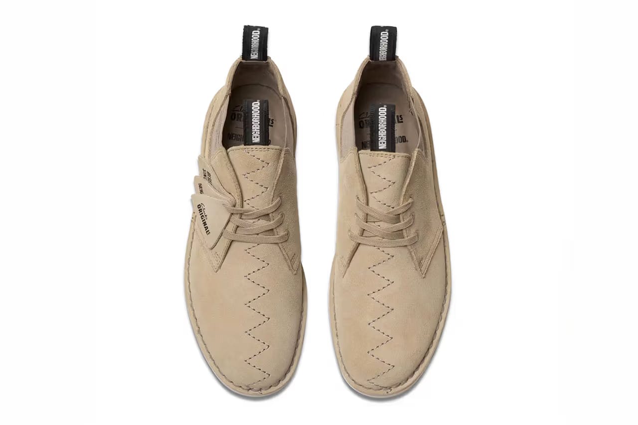 NEIGHBORHOOD x Clarks Originals Collaborate Again On Two Iconic Shoes
