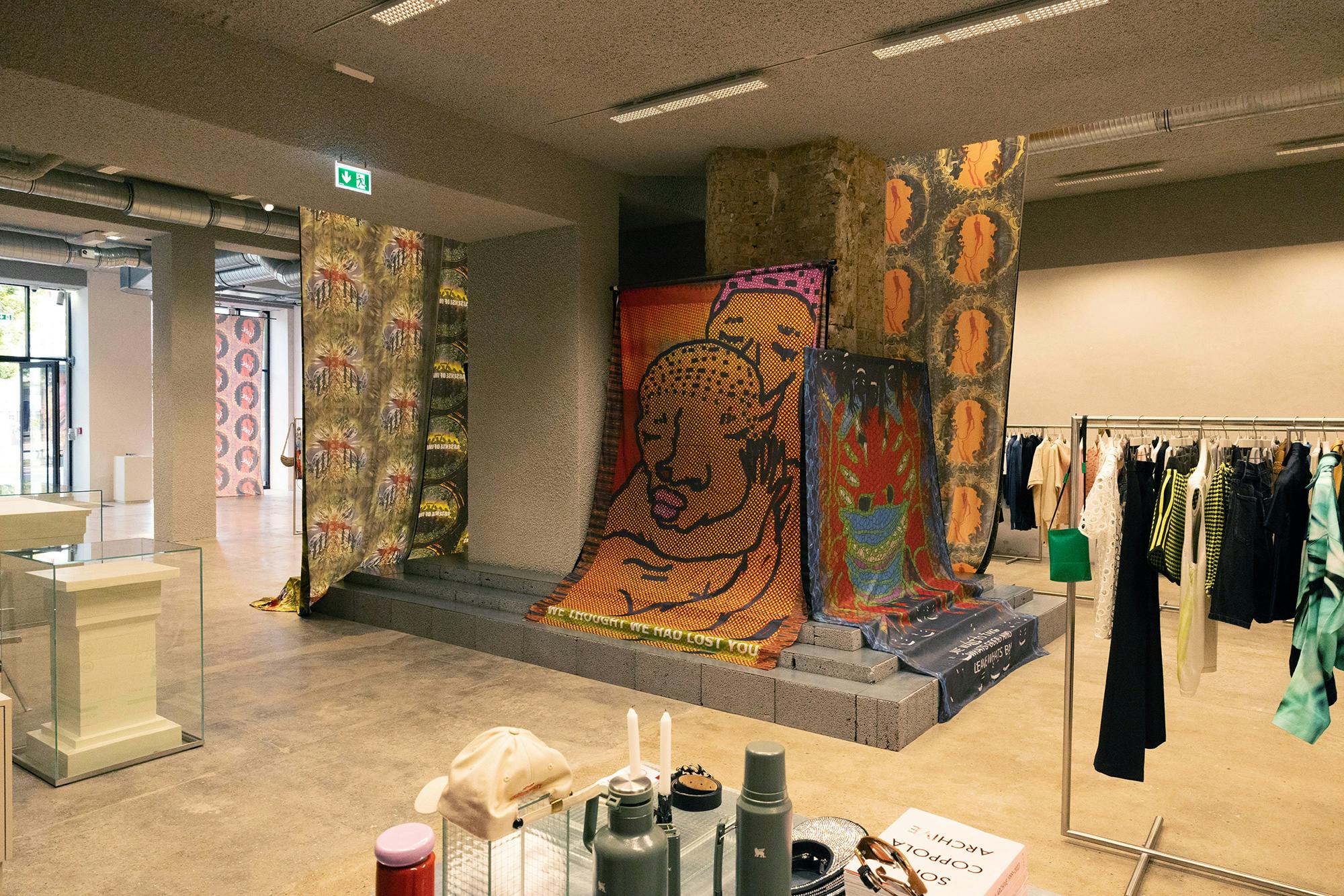 YOU WON'T FORGET ME EVEN IF YOU TRY exhibit at Highsnobiety Store