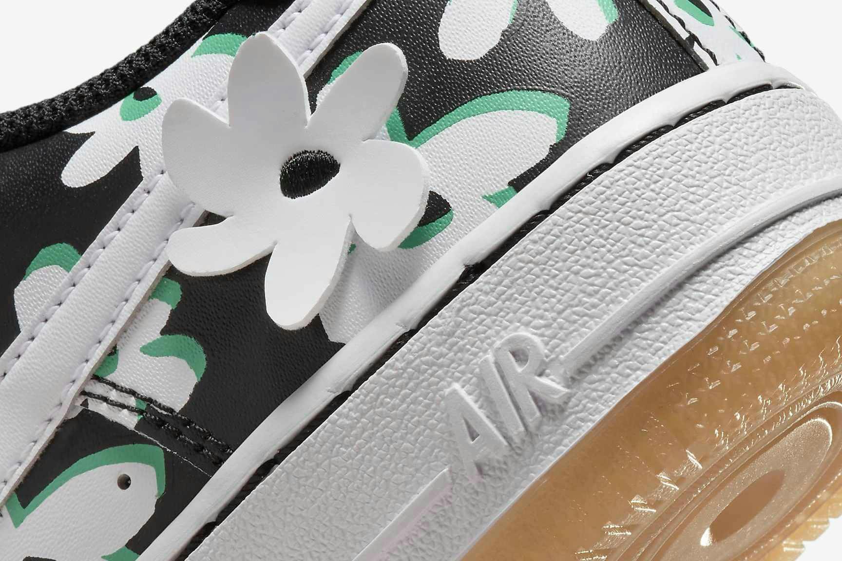 Nike s Newest Air Force 1 Is Artful AF With 3D Flowers