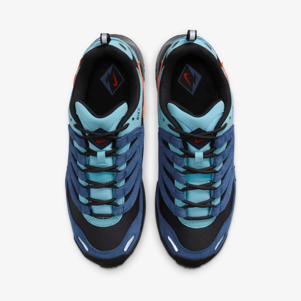 Nike air humara trail sneaker in black and navy suede
