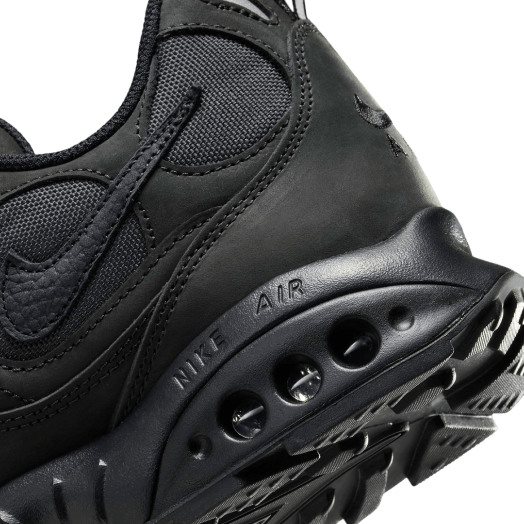 Nike air humara trail sneaker in black and navy suede
