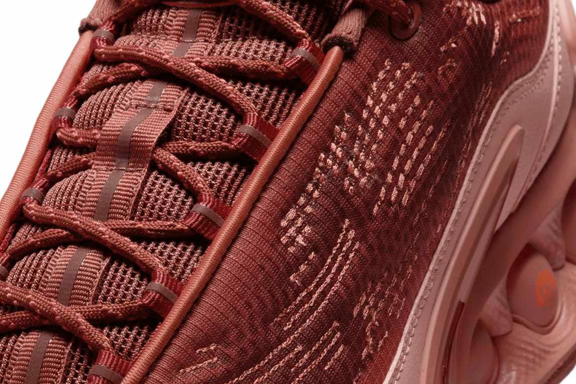Nike's Air Max Dn in canyon red