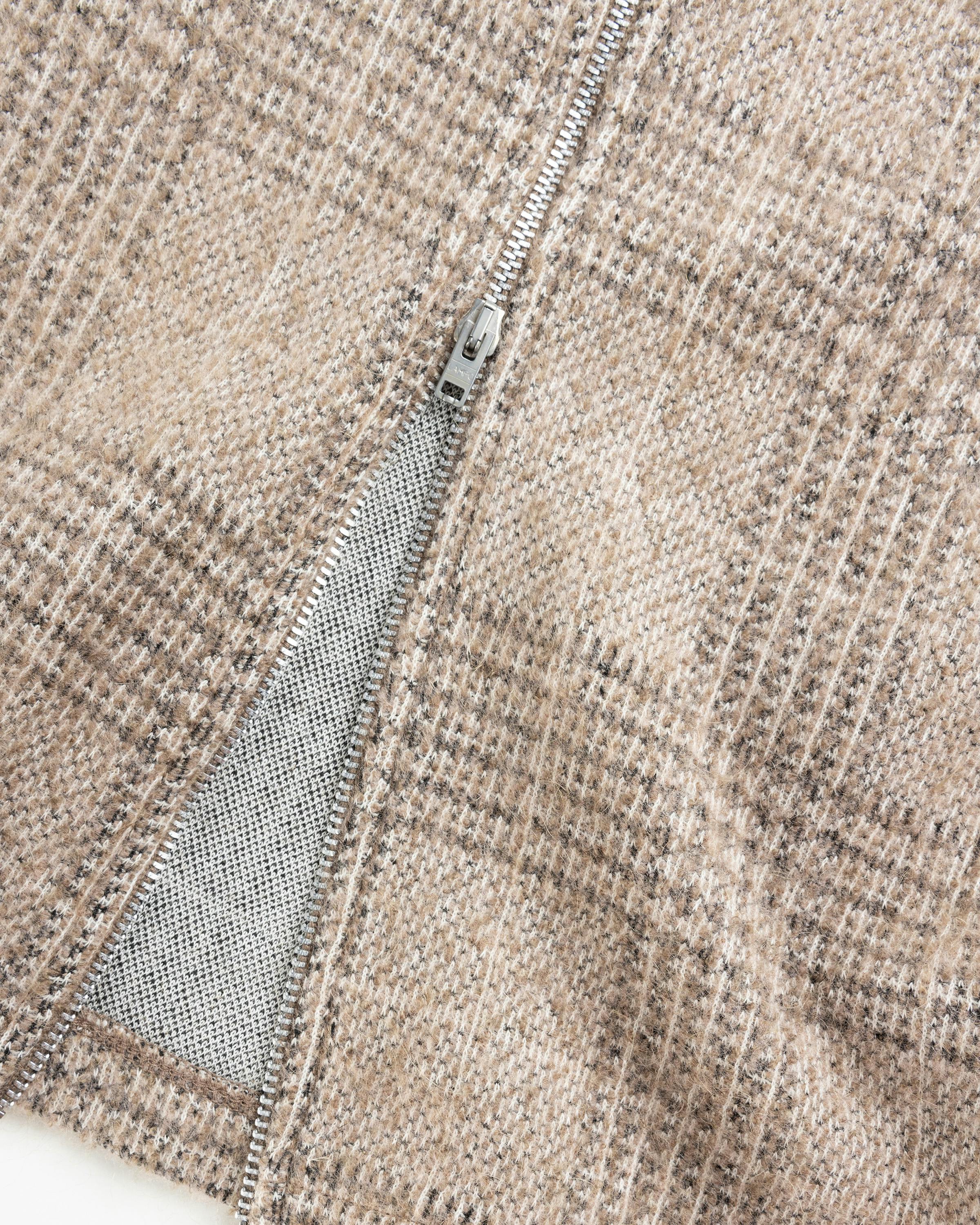 Our Legacy – Shrunken Full-Zip Polo Beige Our Legacy – Shrunken Full-Zip Polo Beige