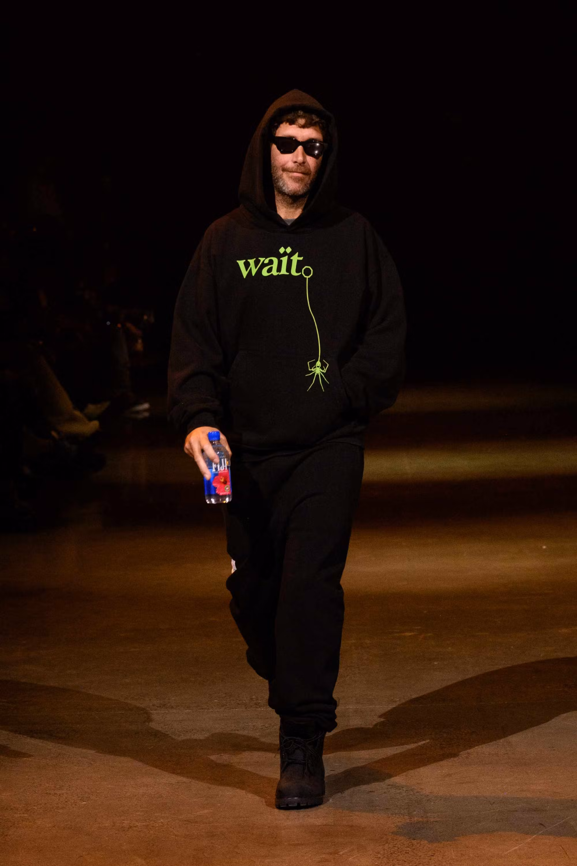 Young Thug's SP5DER clothing brand runway show at new york fashion week fall/winter 2024