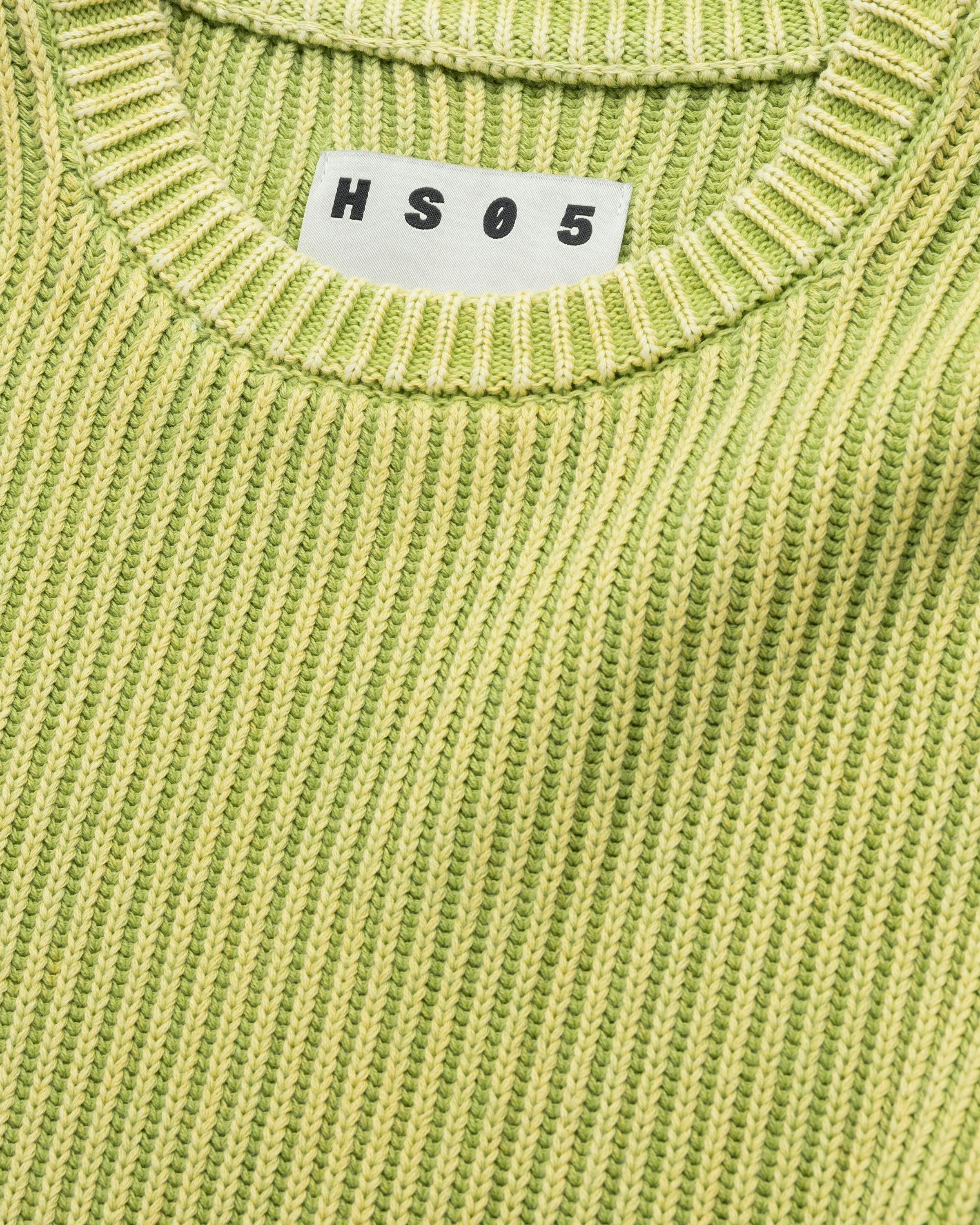 Highsnobiety HS05 – Pigment Dyed Sweater Green - Crewnecks - Eggshell - Image 10
