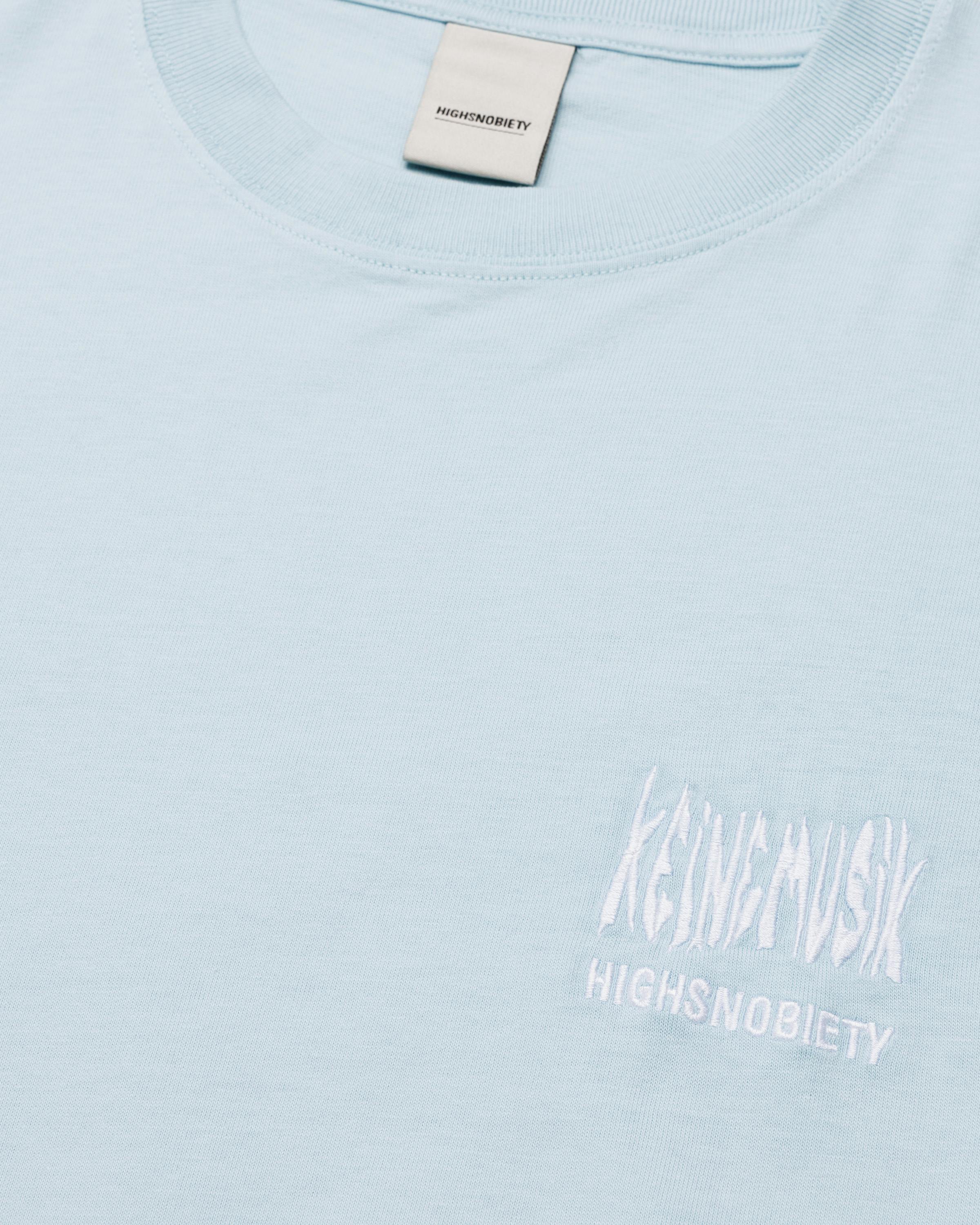 Highsnobiety x Keinemusik – SS Tee - T-Shirts - Light Blue - Image 5