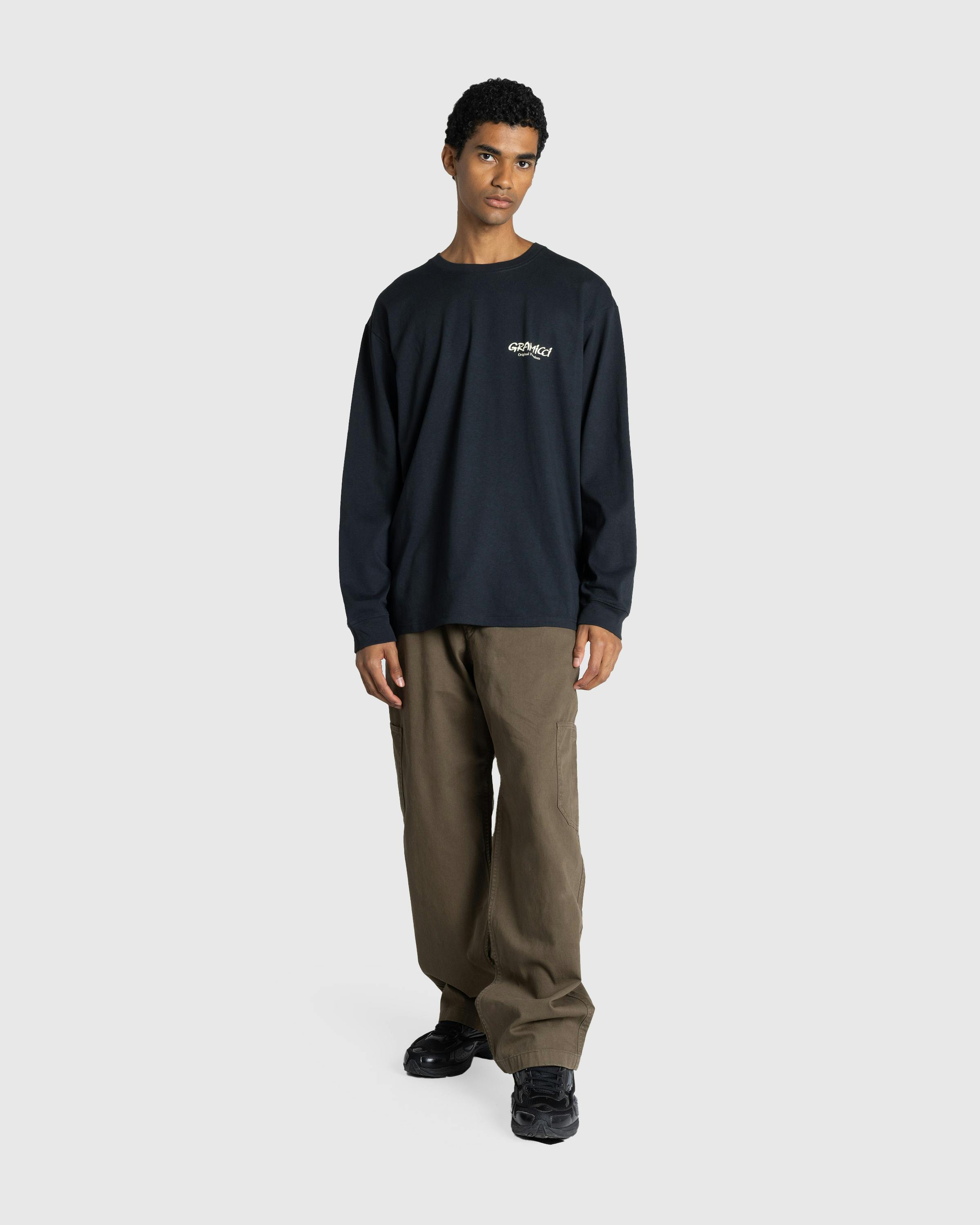 Gramicci Original Freedom Long Sleeve Tee in Deep Yellow