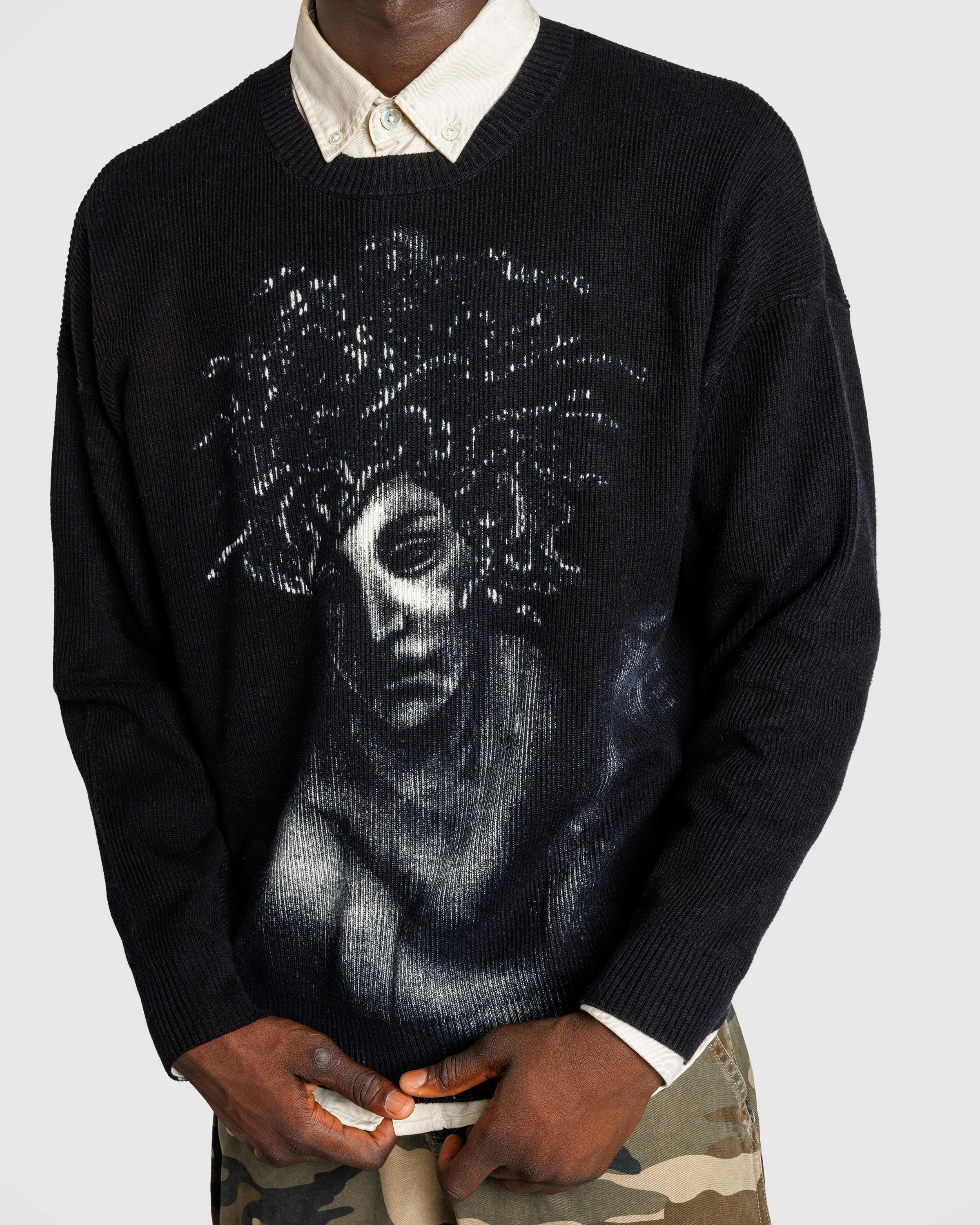 Fucking Awesome – Medusa Sweater Black/Off-White