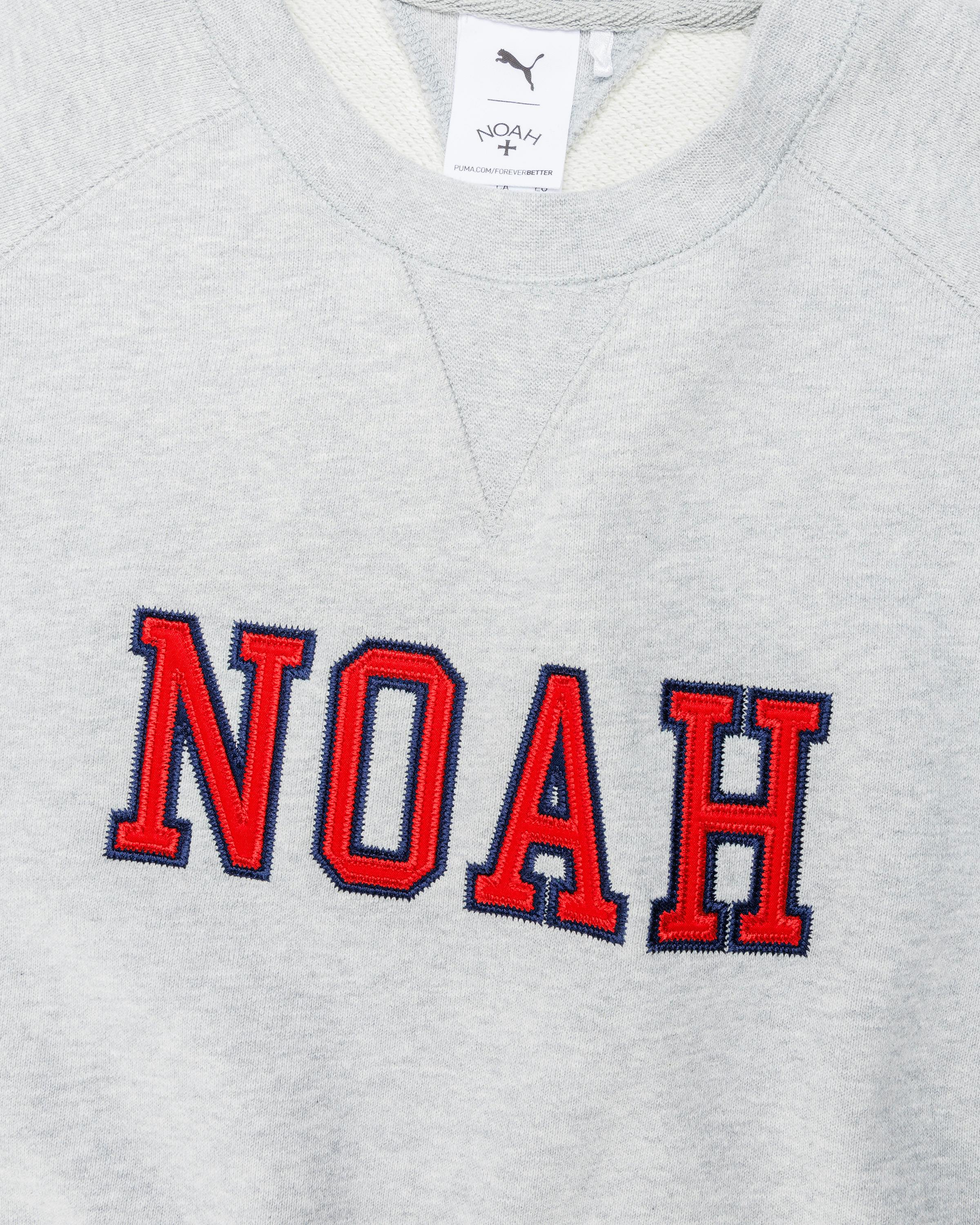 【NOAH】 X PUMA Varsity Crewneck ★ Green & Grey PUMA x Noah Varsity Crewneck - Noah