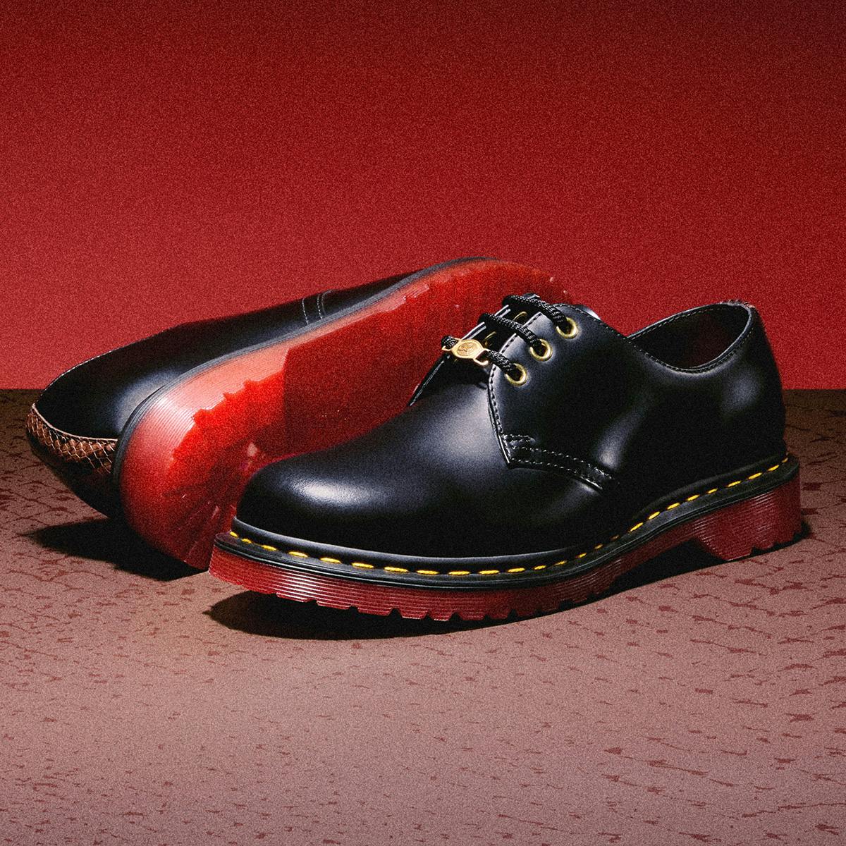 Dr Martens Year of the Snake Chinese Zodiac Lunar New Year Fashion Leather Boots Animal Print Trend