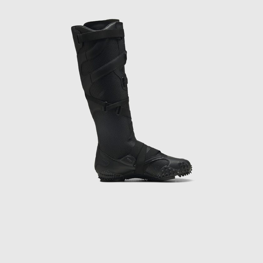 Puma – Mostro Boot Leather - High Top Sneakers - Black - Image 1