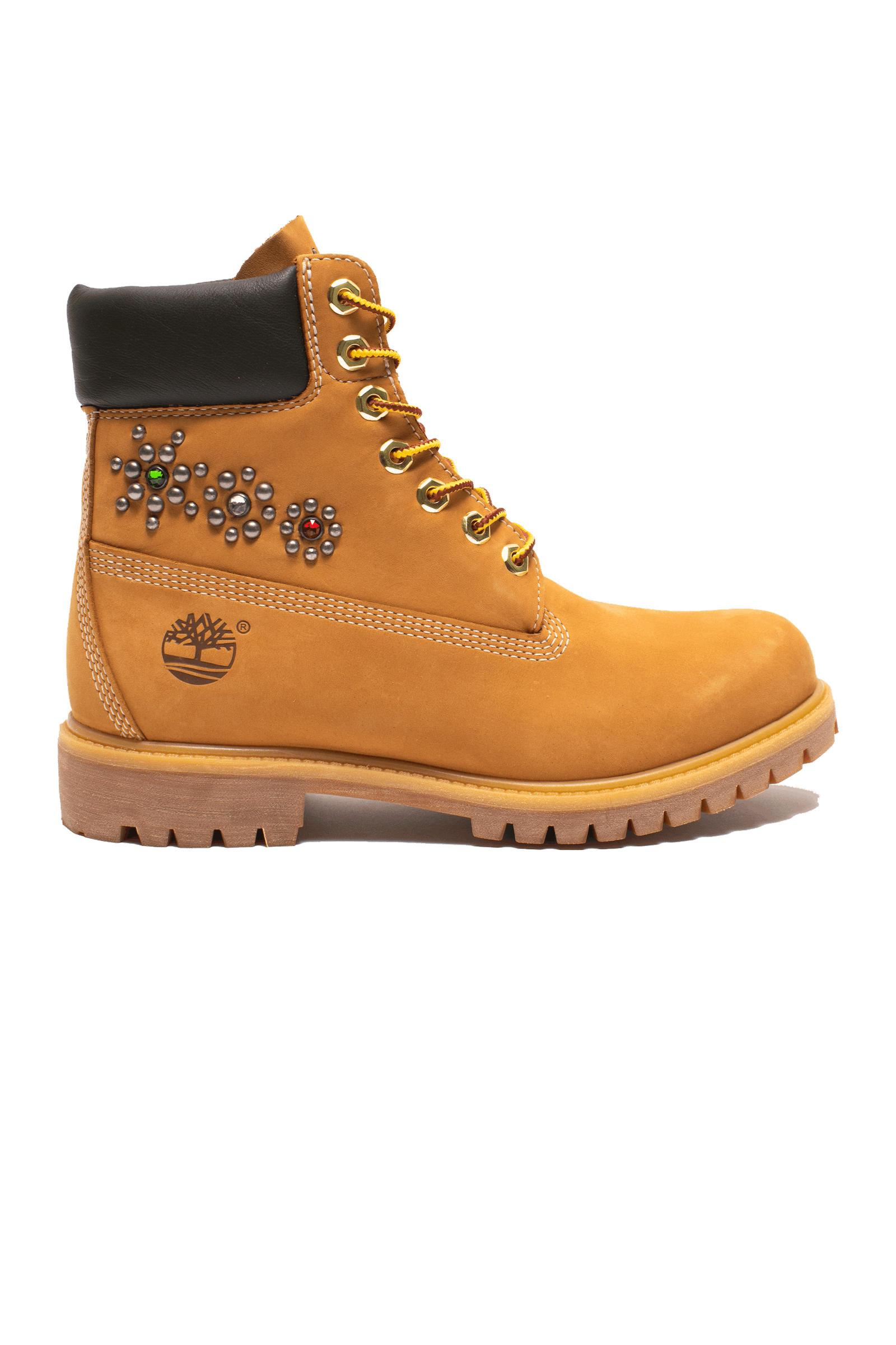 One Block Down and HTC's Studded Timberland 6 In Boots