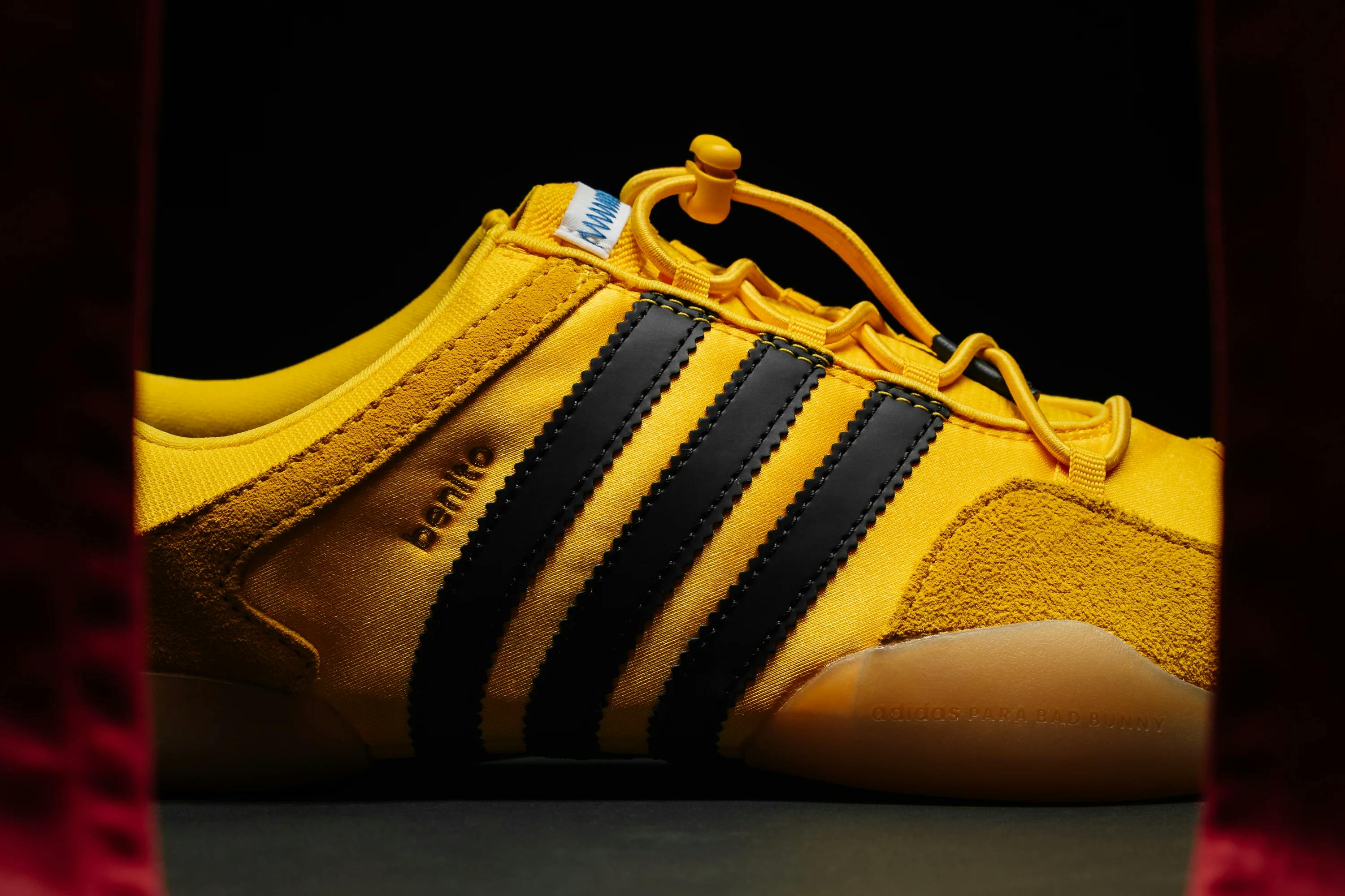 adidas & Bad Bunny's Ballerina Sneaker Is Gloriously Golden