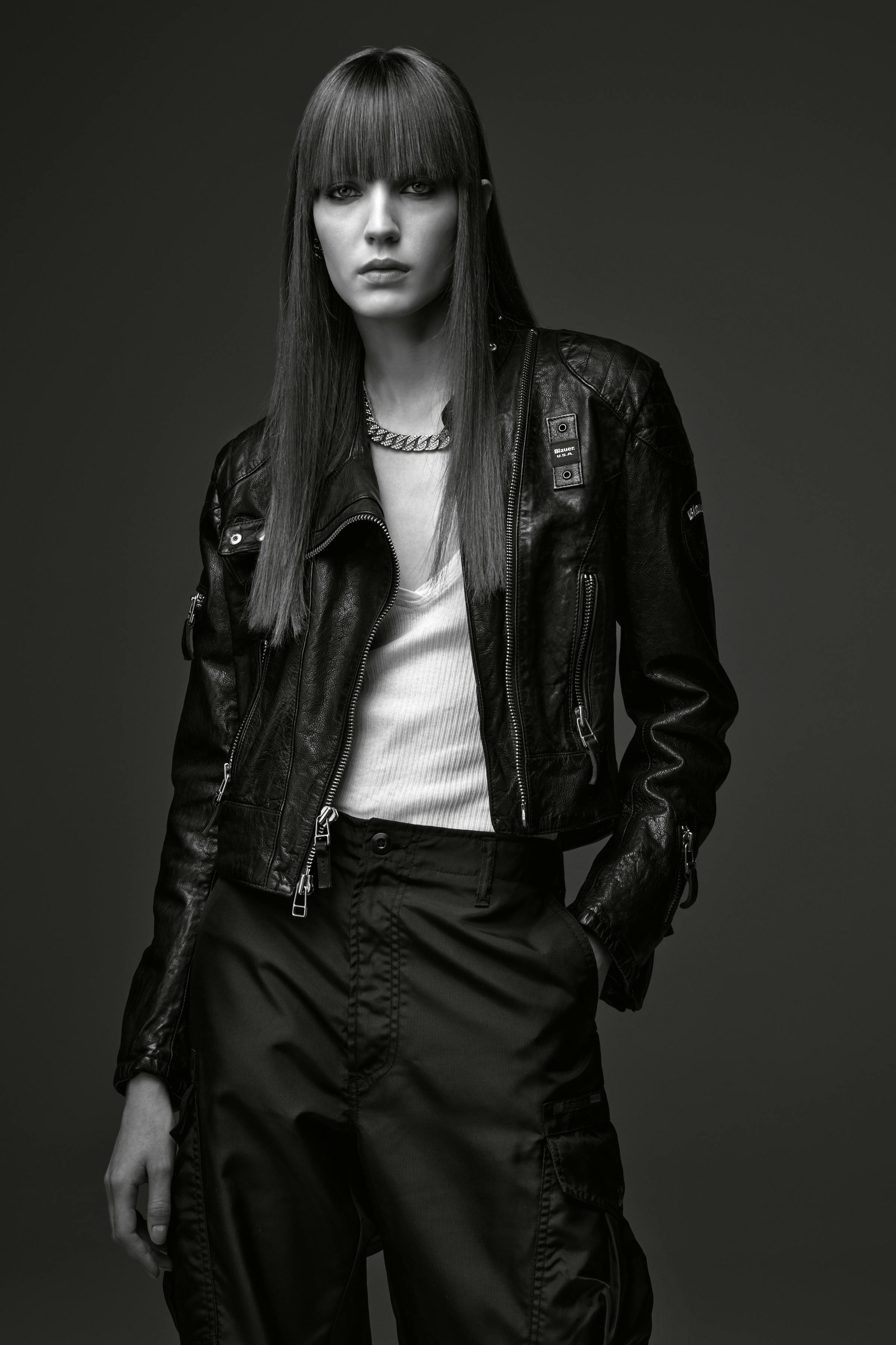 models wearing Blauer
