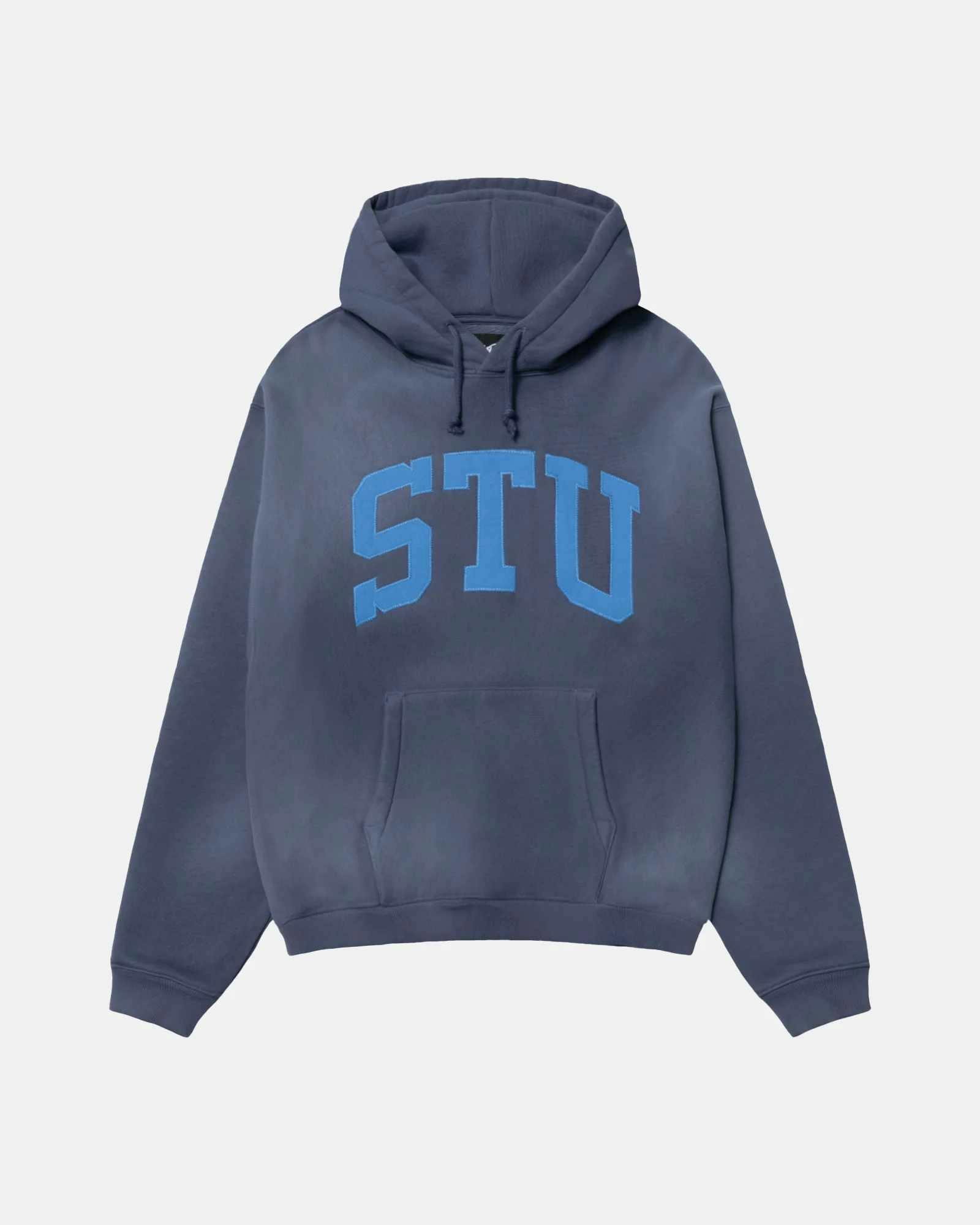 stussy gap logo hoodie