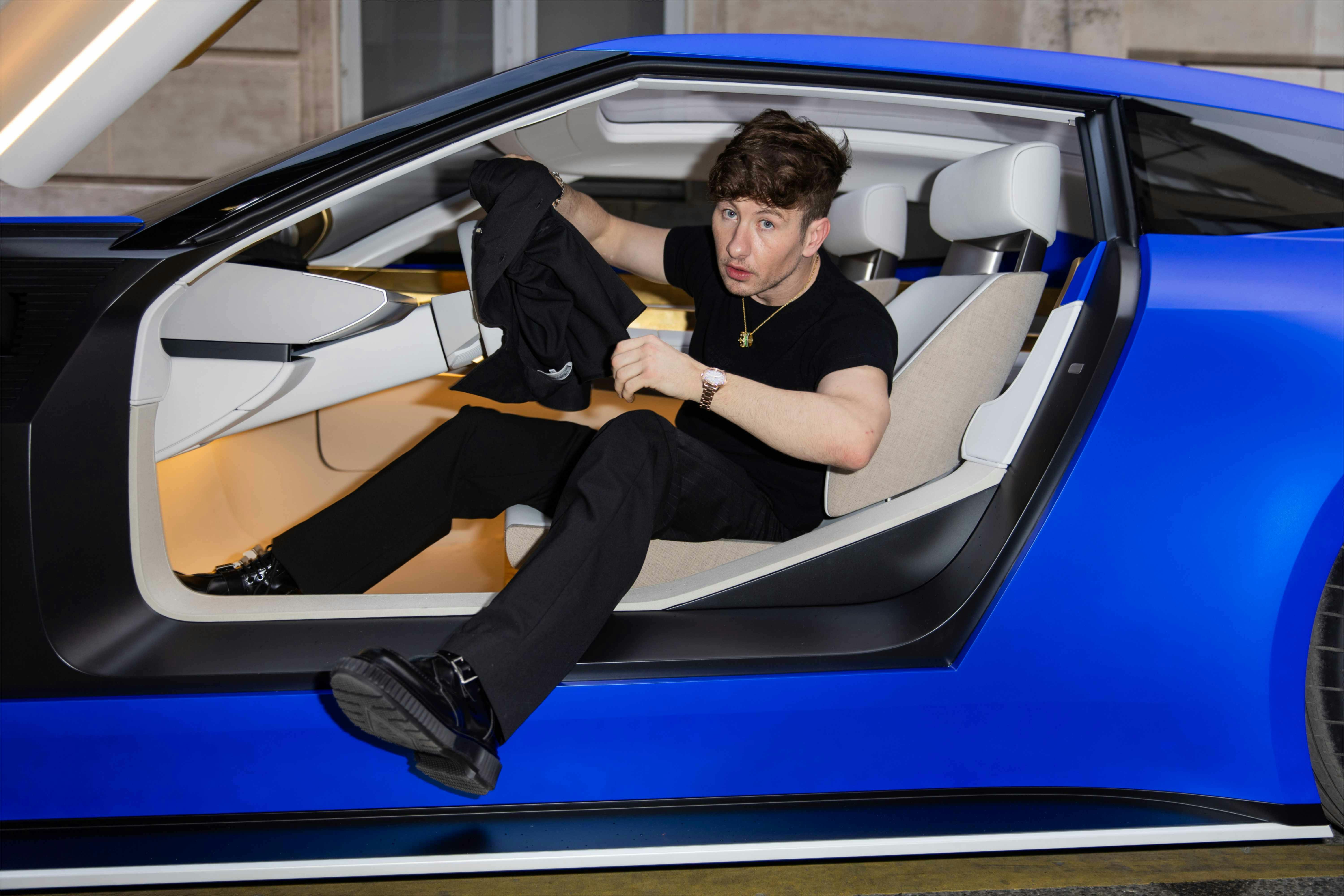 jaguar type 00 car paris fashion week