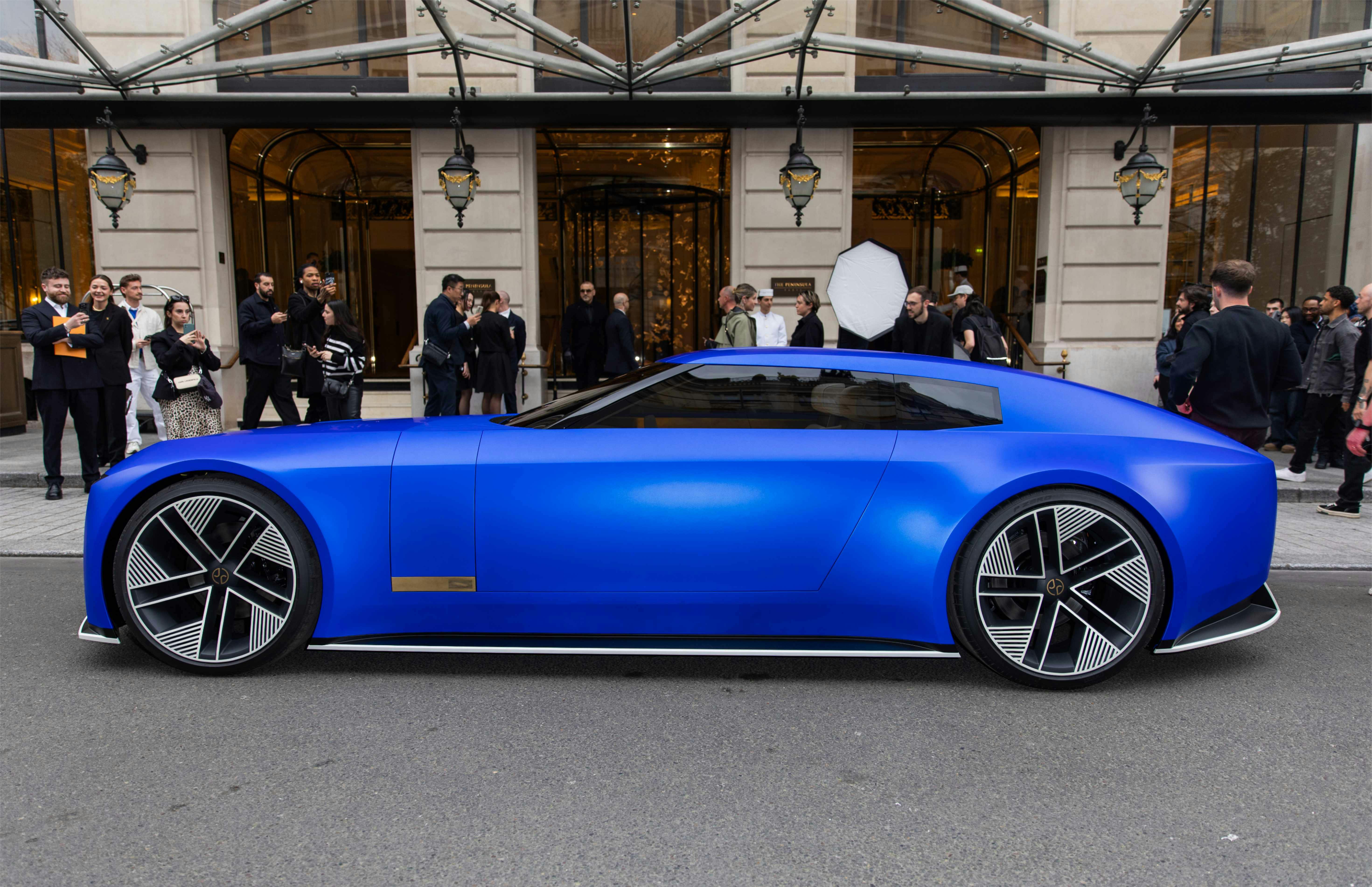 jaguar type 00 car paris fashion week