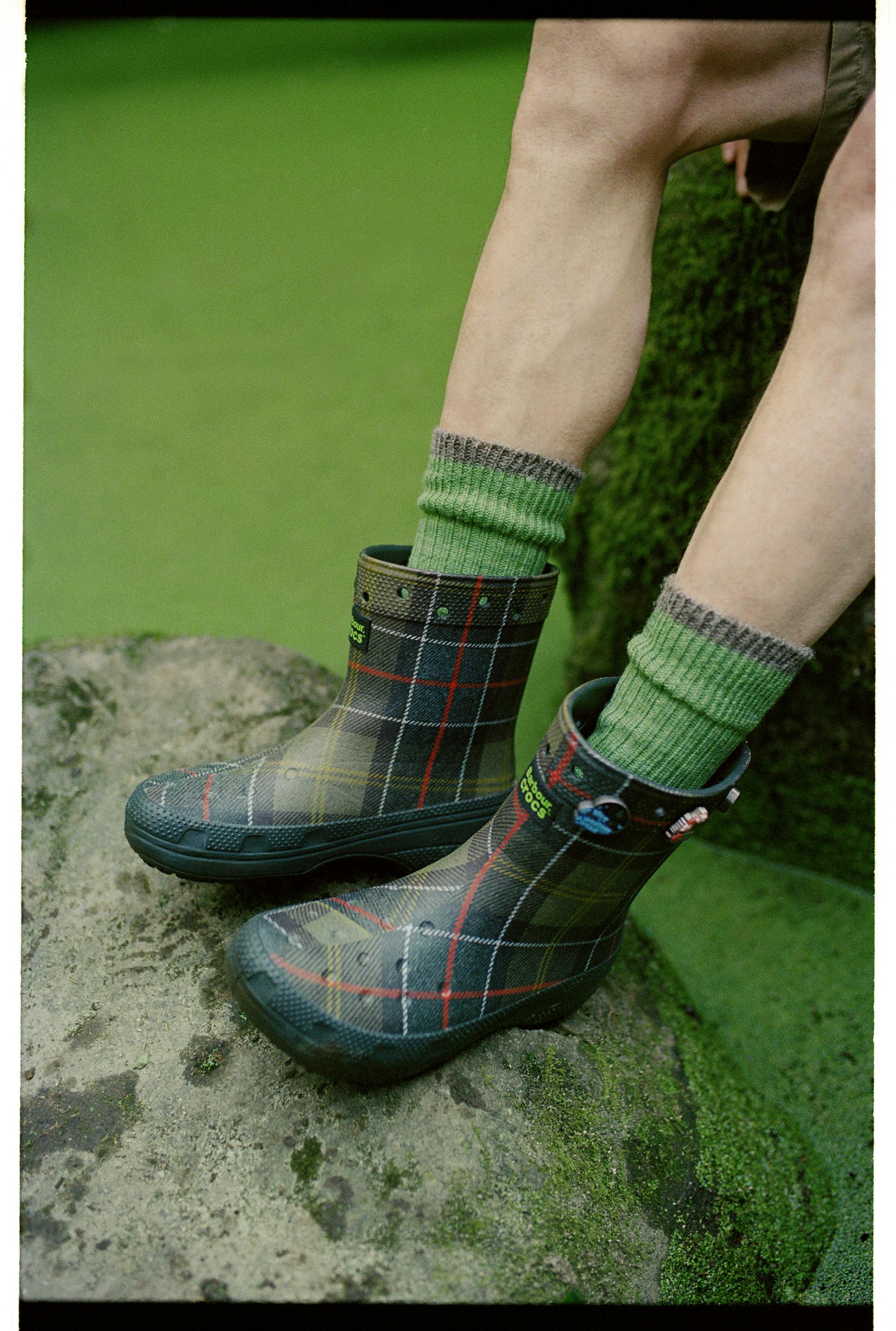 Crocs x Barbour