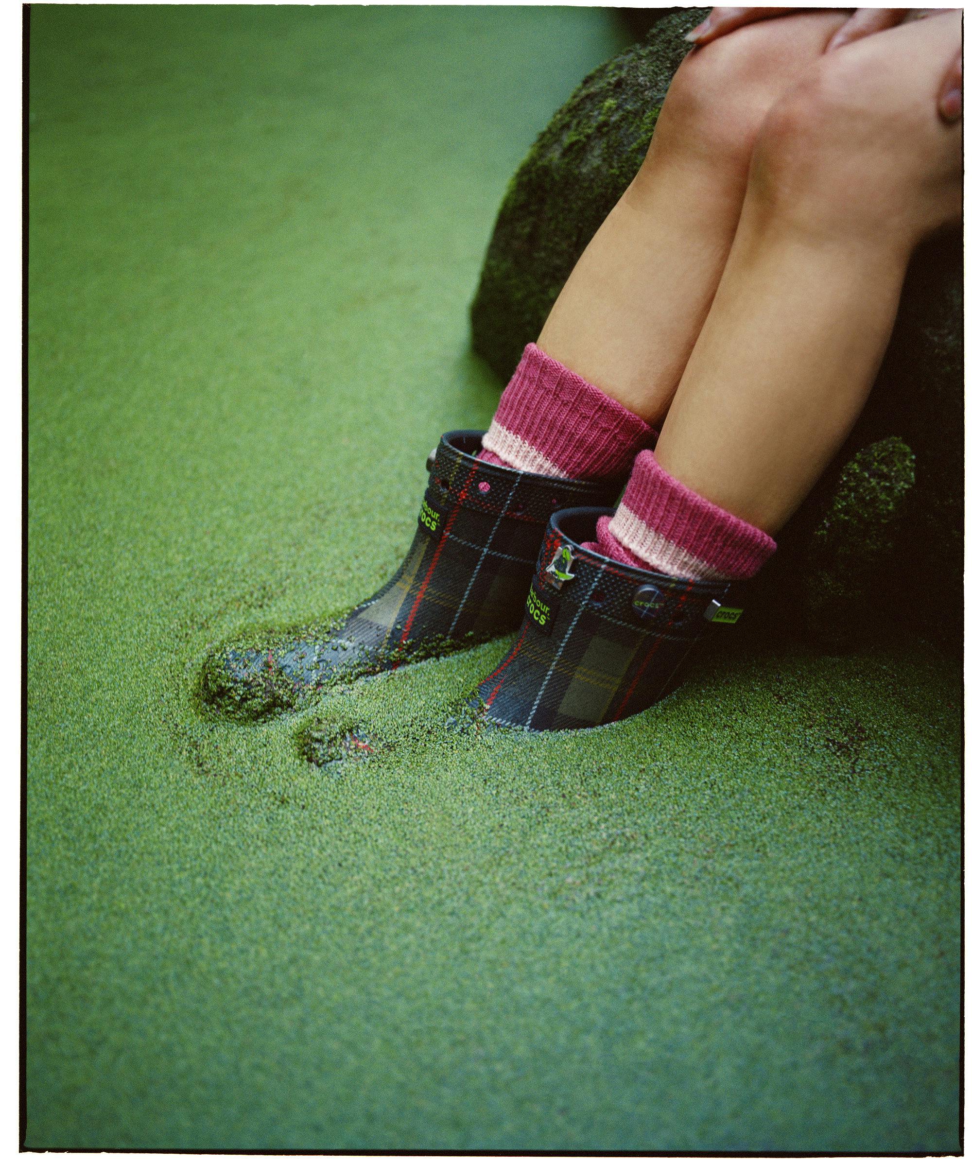 Crocs x Barbour