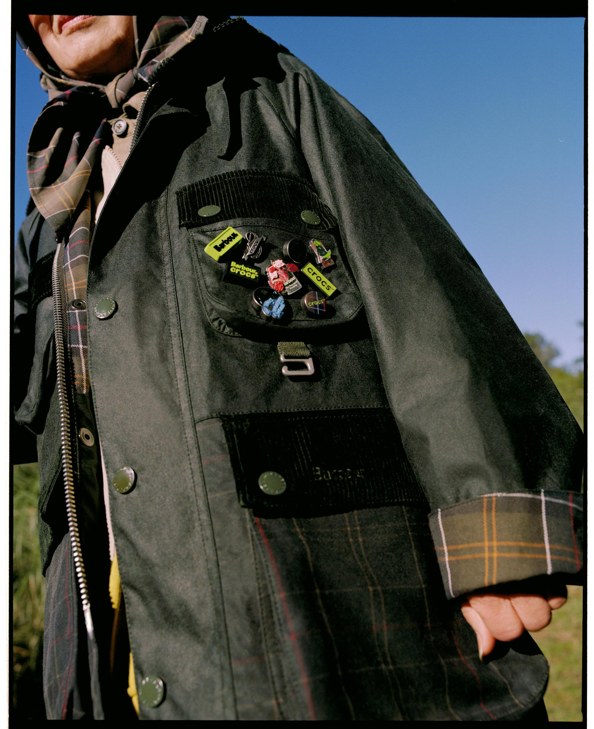Crocs x Barbour